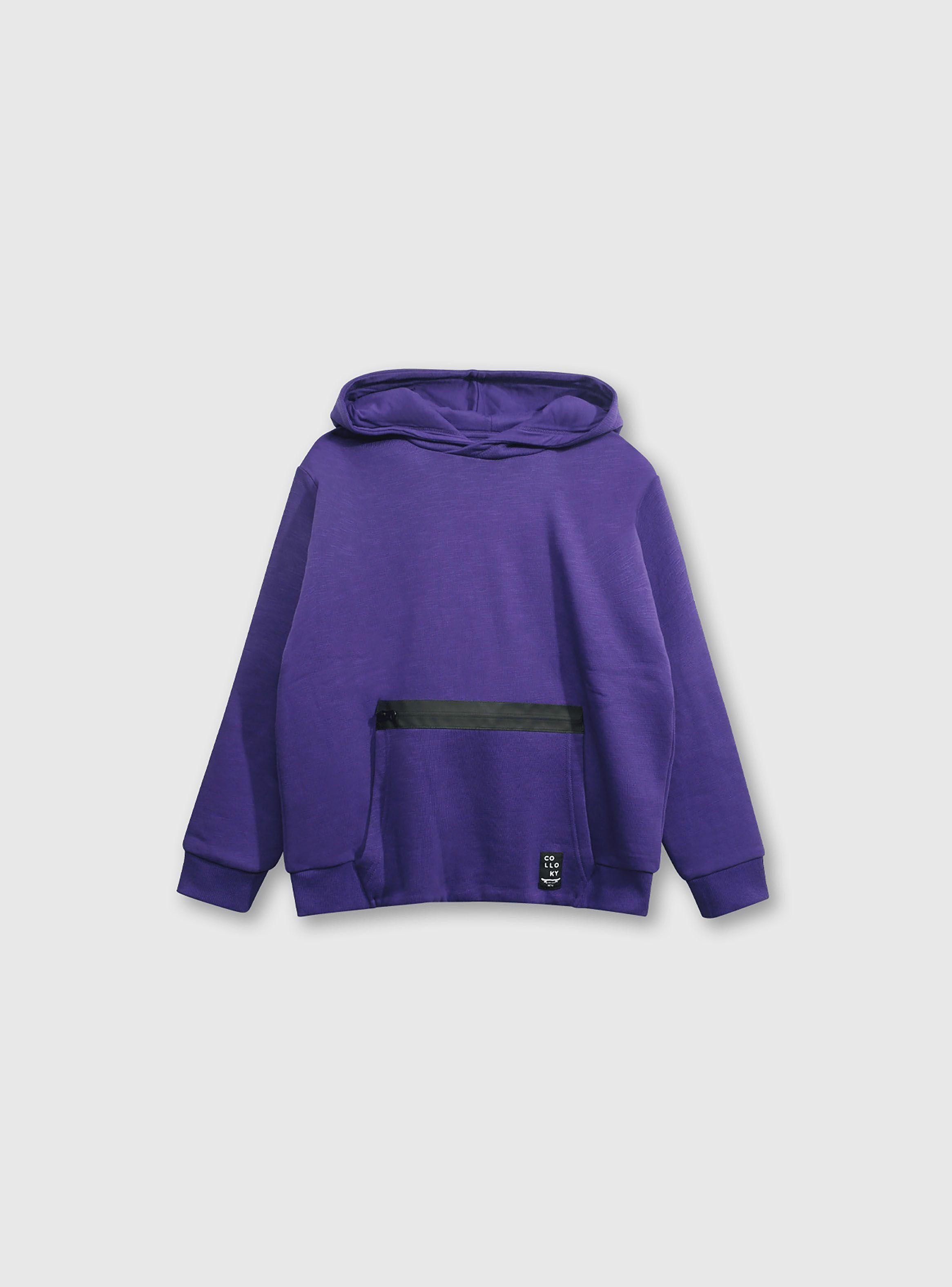 Poleron Niño Morado 49313 Colloky-0