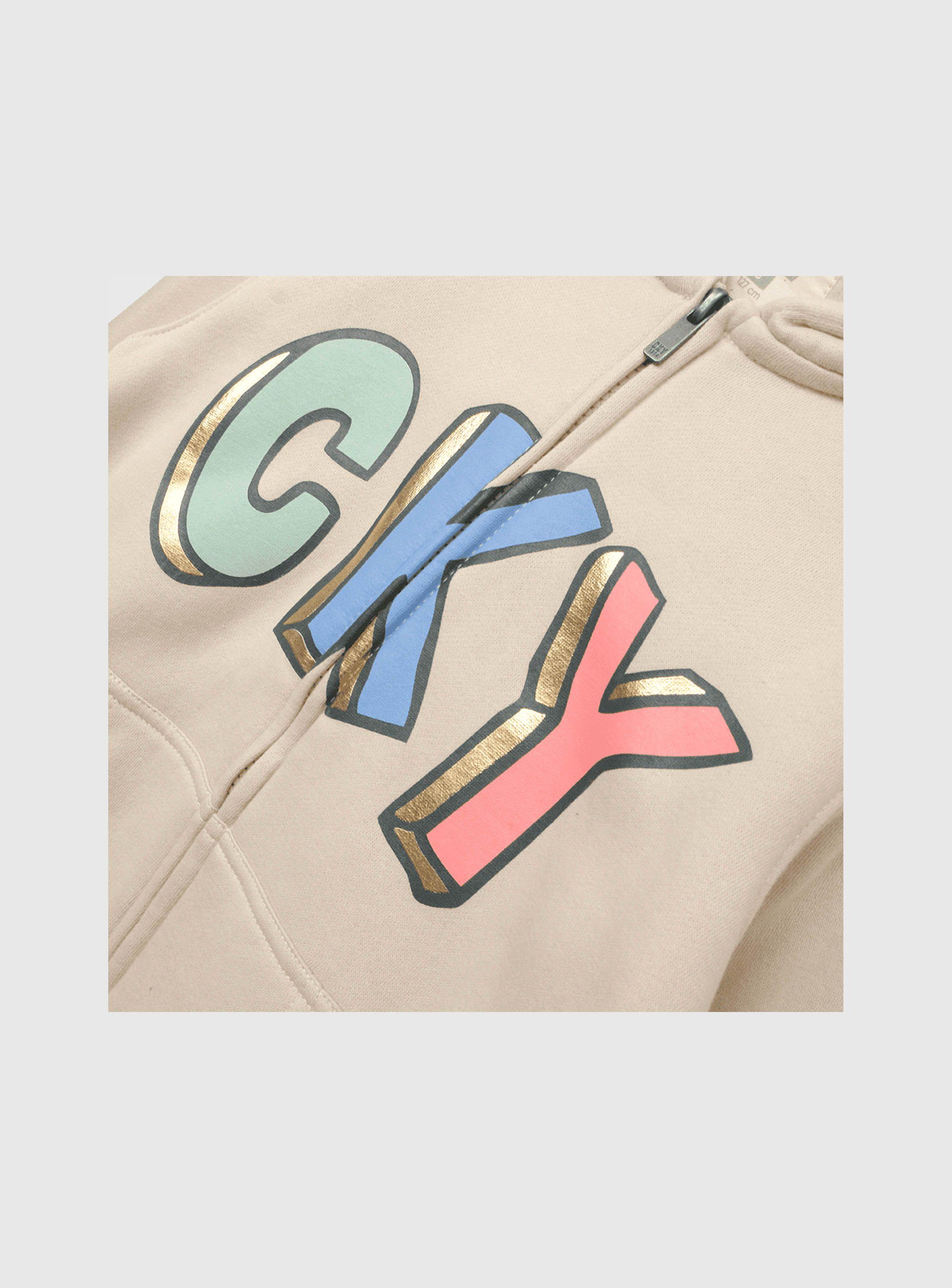 Polerón De Niña Cky Beige (2 A 12 Años) Colloky-2