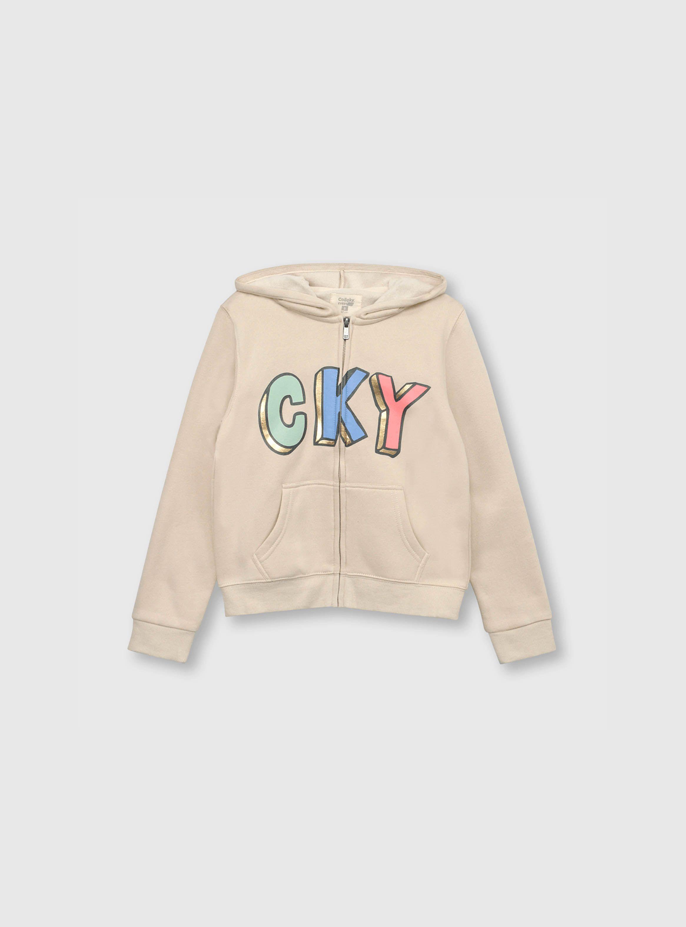 Polerón De Niña Cky Beige (2 A 12 Años) Colloky-0