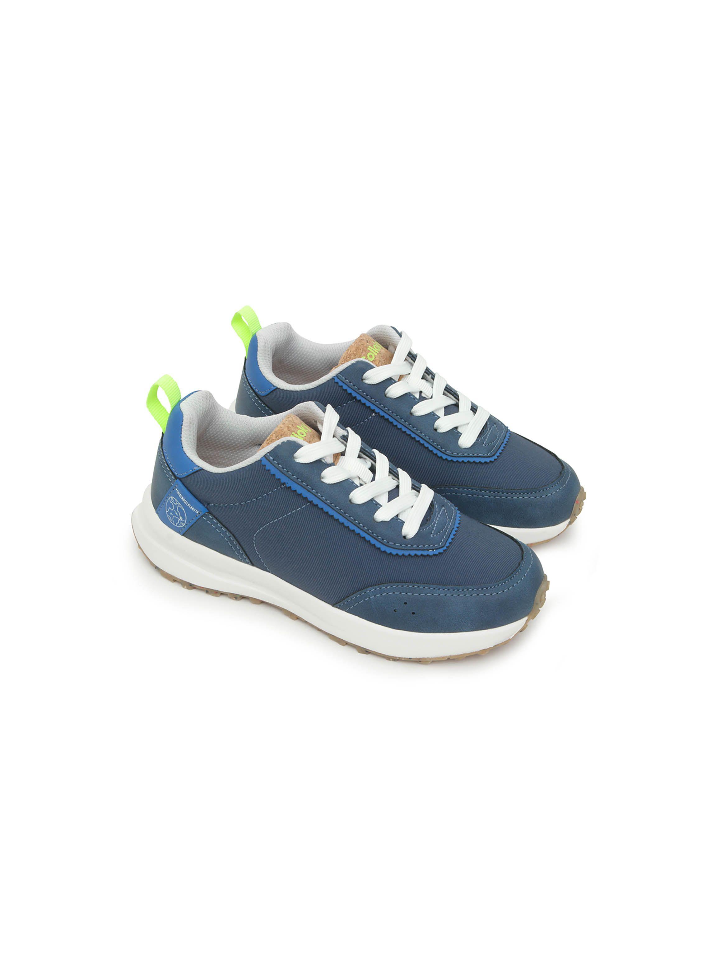 Zapatilla De Niño Urbana Reciclada Azul (28 A 38) Colloky-0