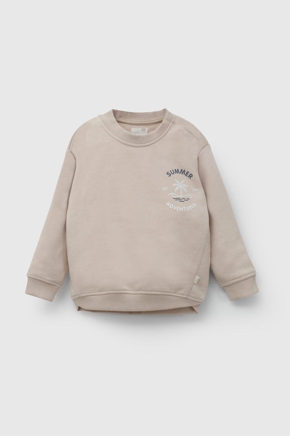 Polerón Beige Summer Adventures De Niño PLPO4576V26-0