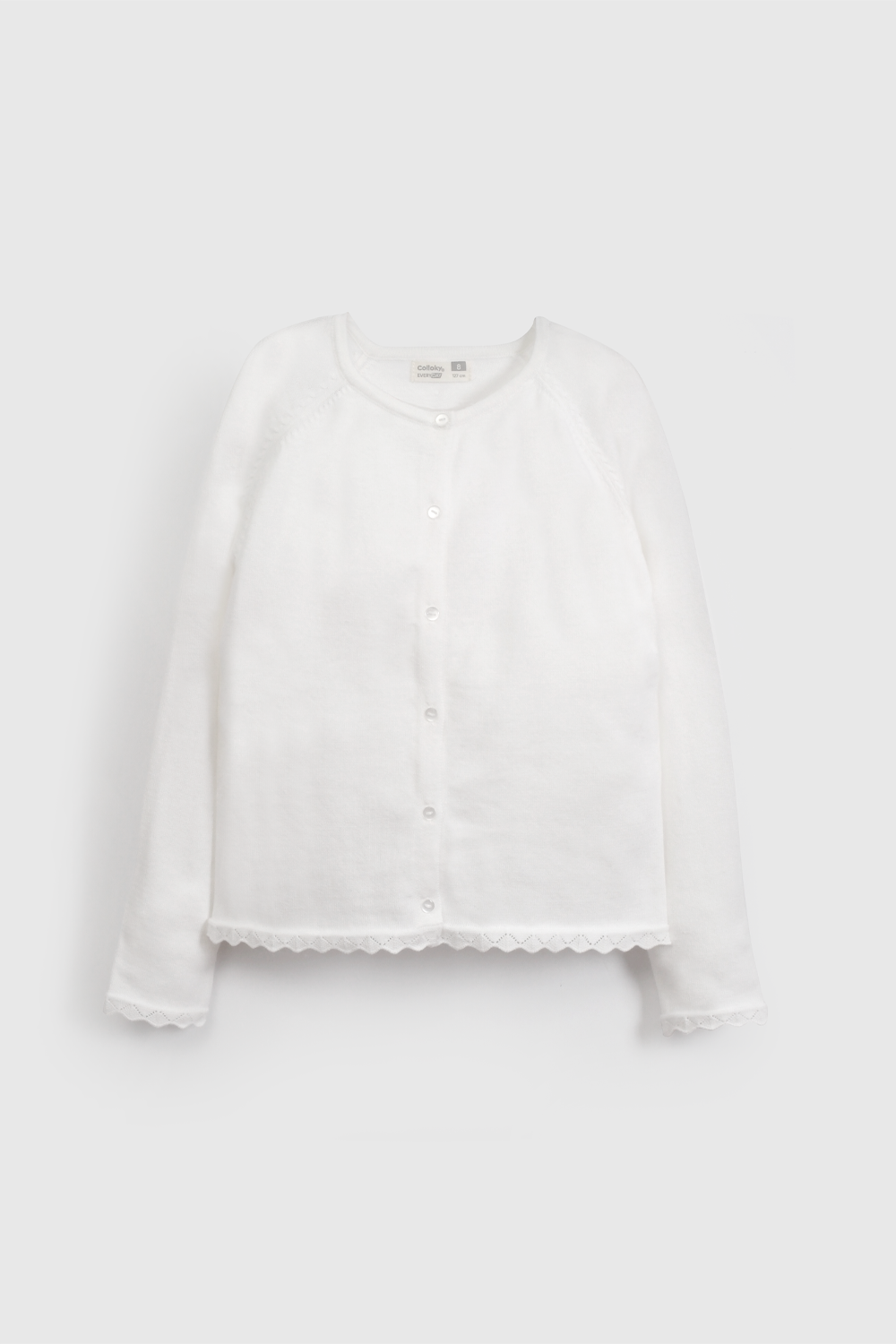 Chaleco Niña Blanco 57256 Colloky-0