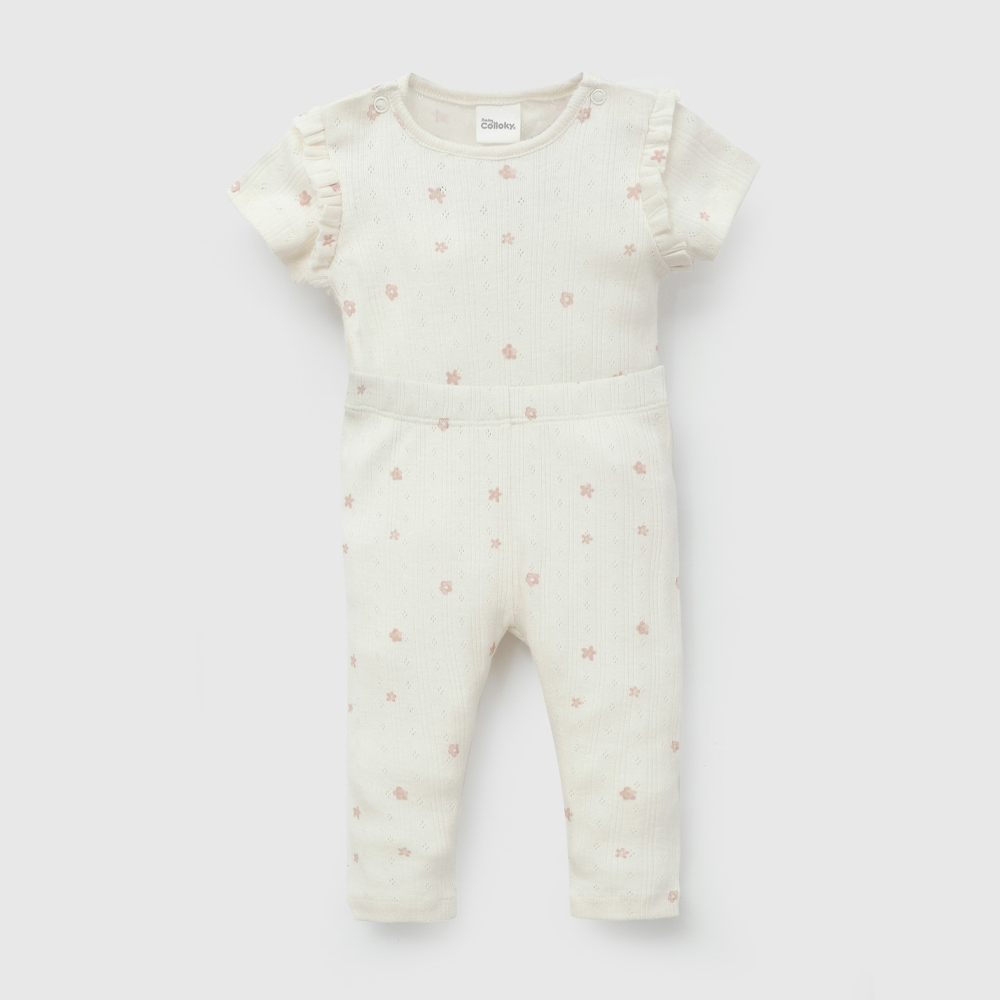 Conjunto Niña Beige 57971 Colloky-0
