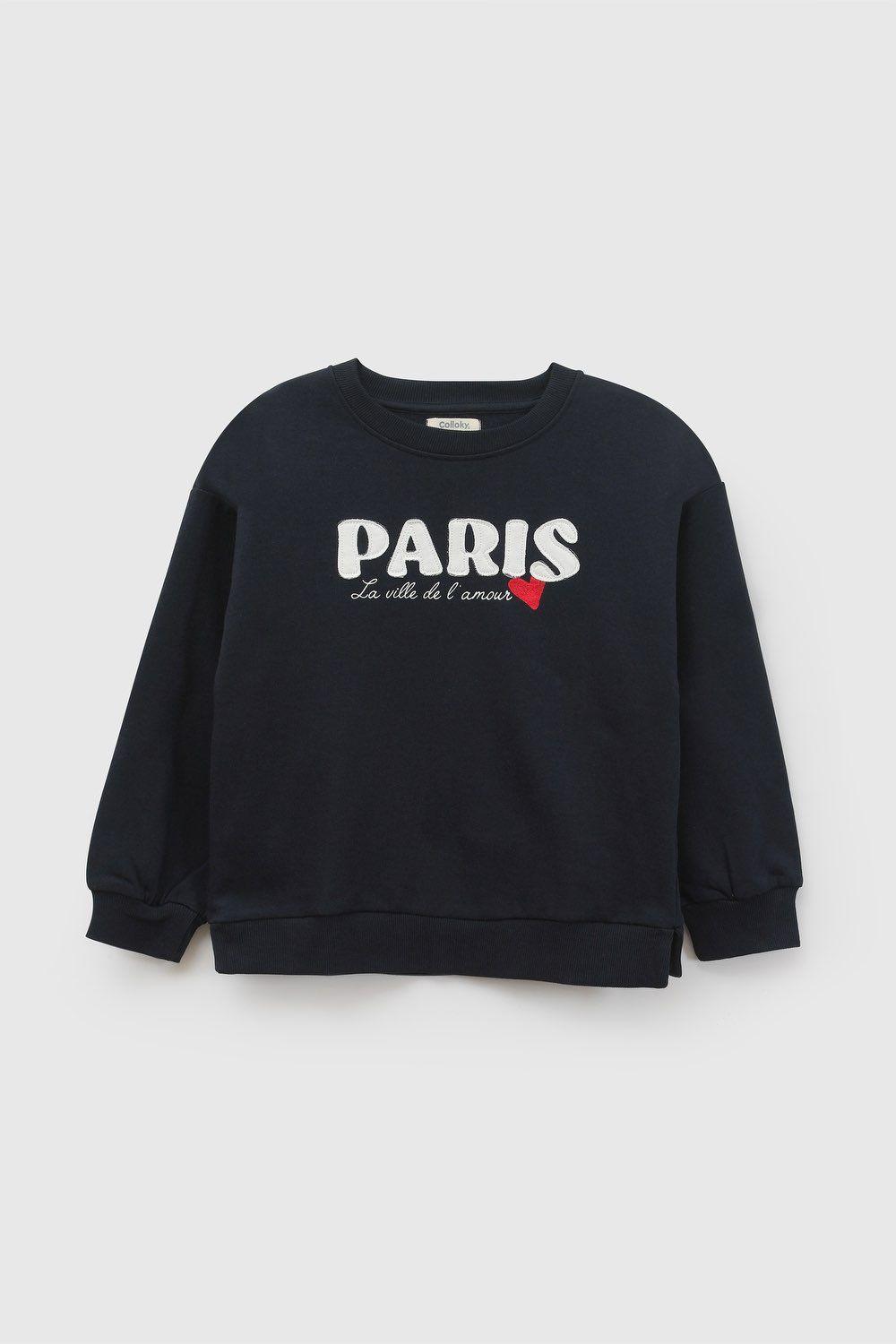 Polerón parís niña azul 3/4A a 12/13A-0