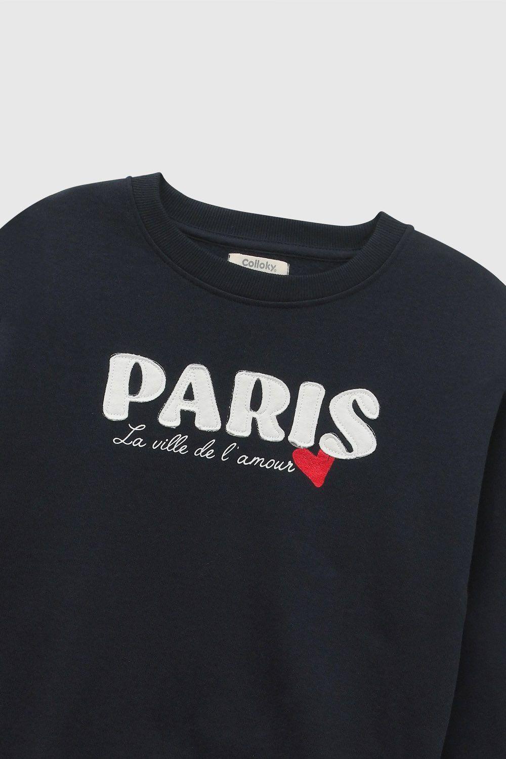 Polerón parís niña azul 3/4A a 12/13A-3