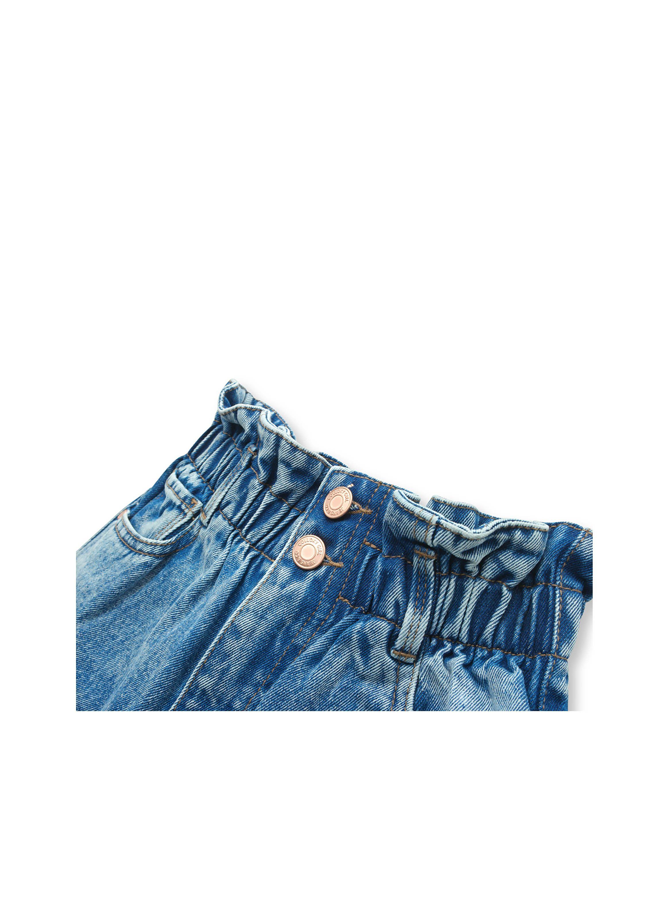 Jeans Niña Azul Oscuro (2 A 12 Años) Colloky-2