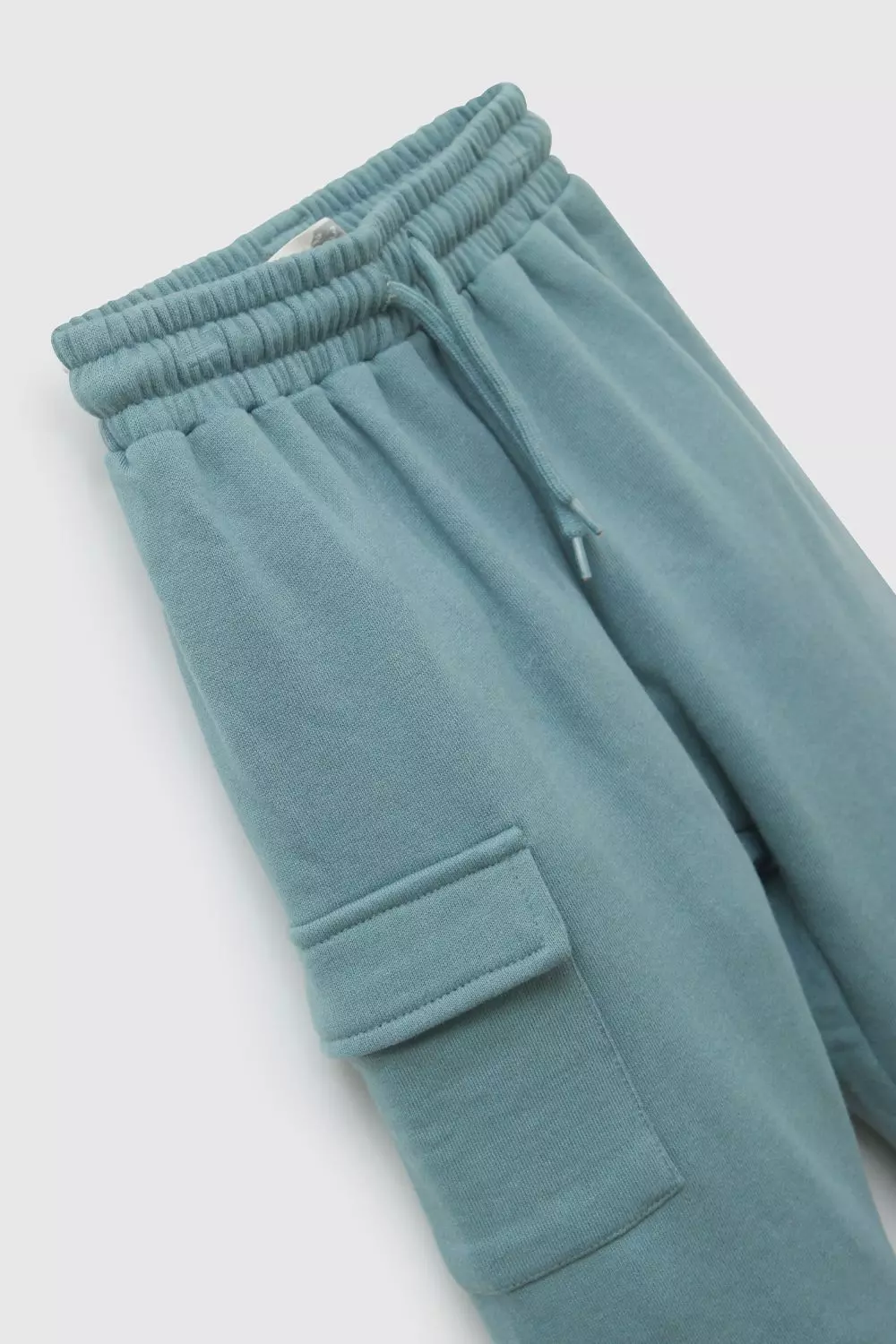 Pantalon Buzo Bolsillo Verde Niño 6-9M a 4-5A Colloky-2