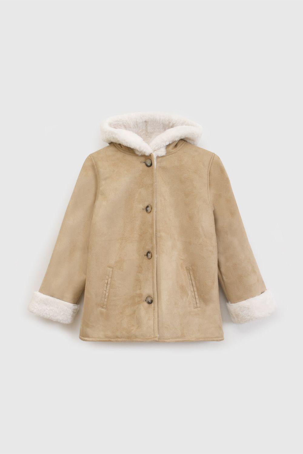 Chaqueta Niña Café 7895 Colloky-0