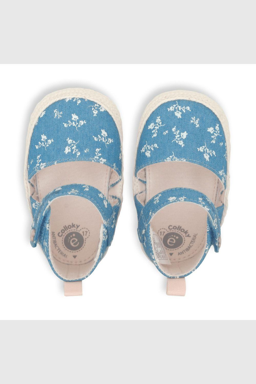 Alpargata Niña Azul (14 A 18) Colloky-3