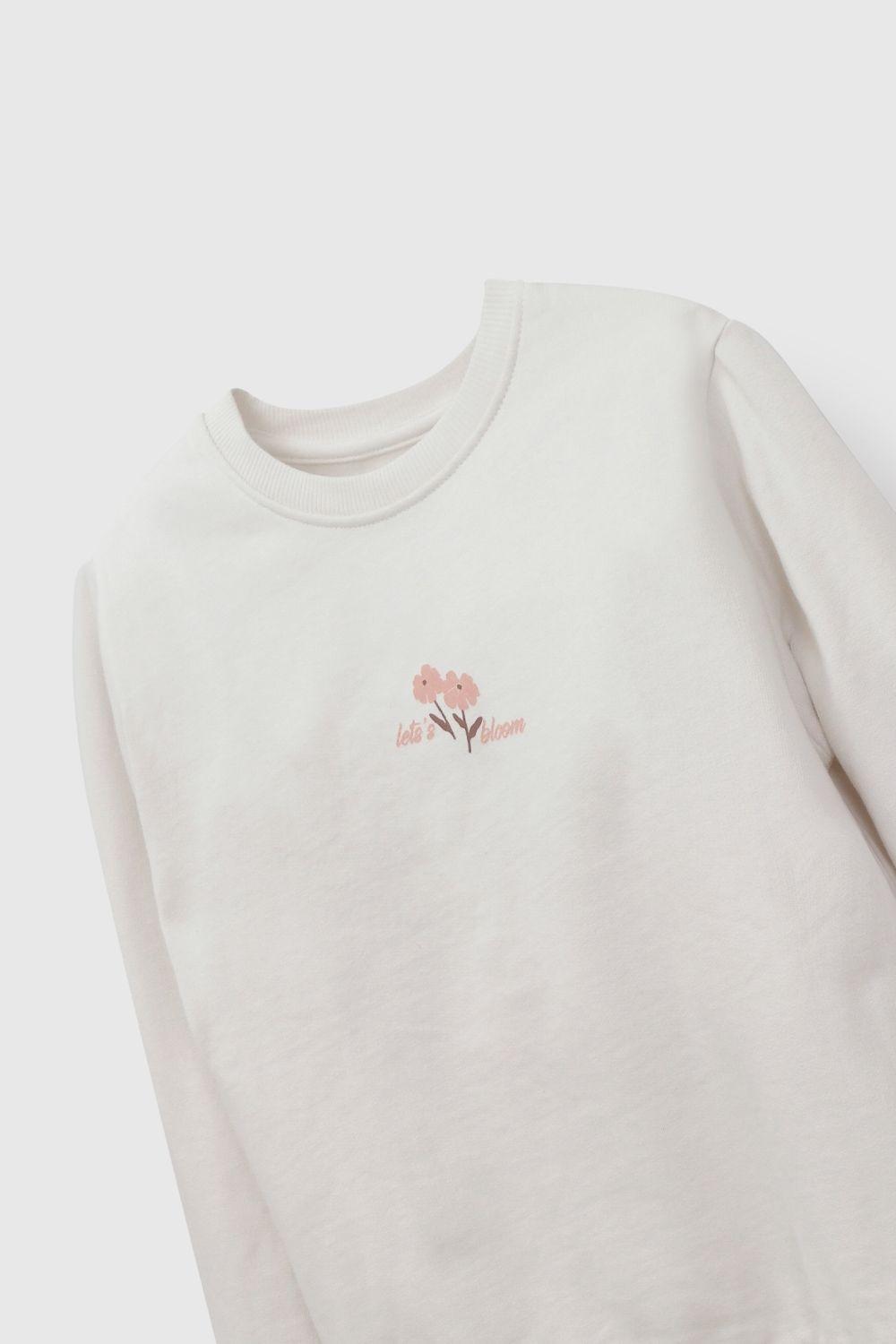 Polerón Beige Niña 7375 Colloky-2