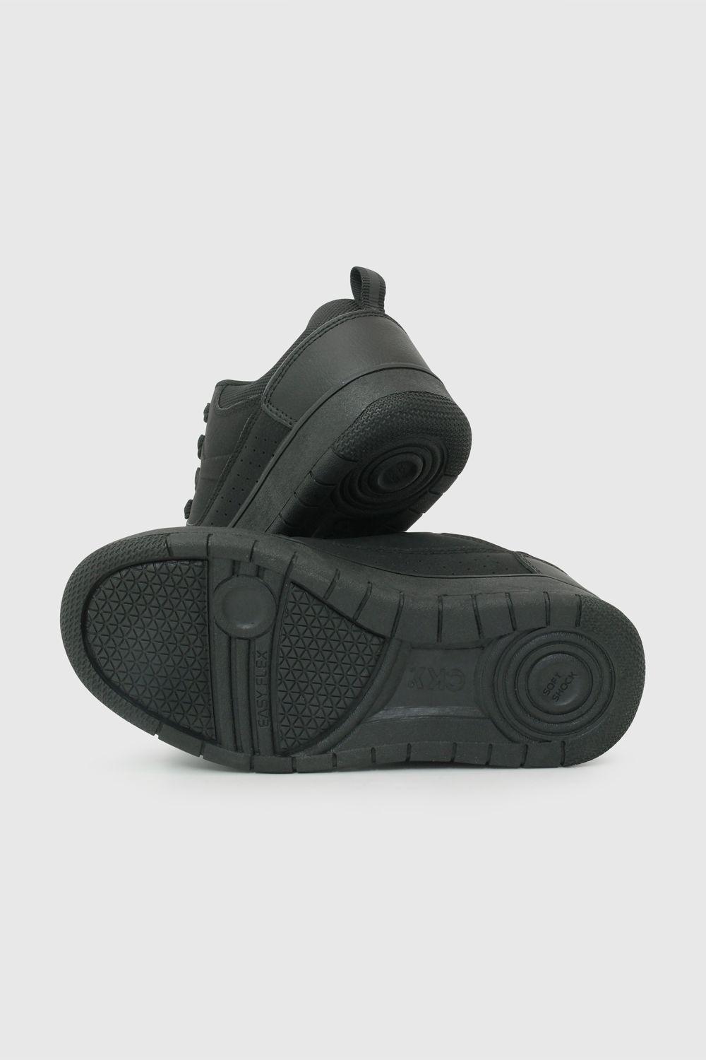 Zapatilla Escolar Negra 7257 Colloky-3