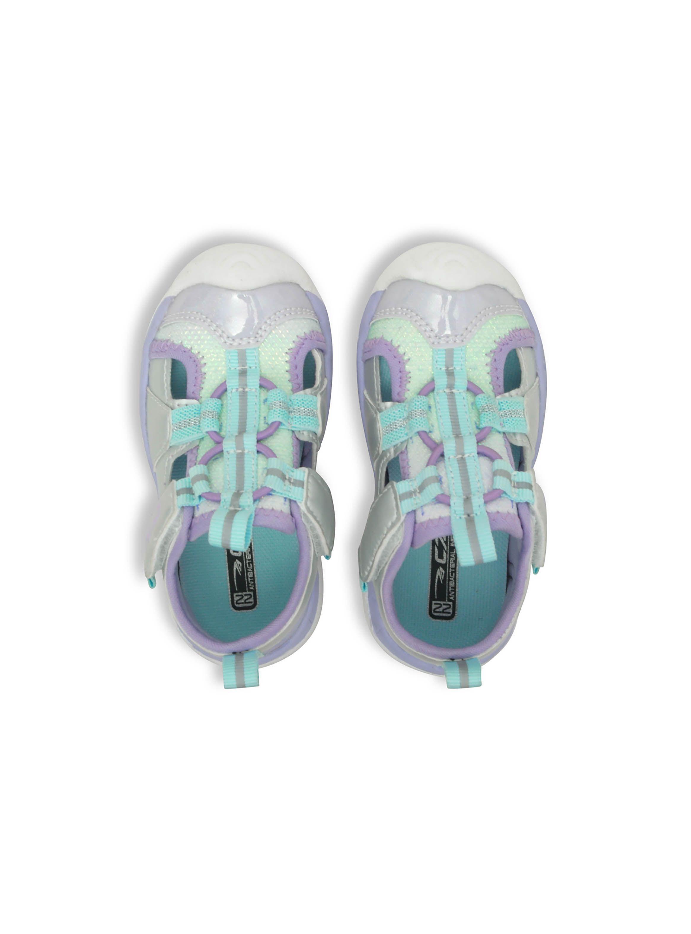 Sandalia De Niña Outdoor Calce Fácil Gris (21 A 27) Colloky-3