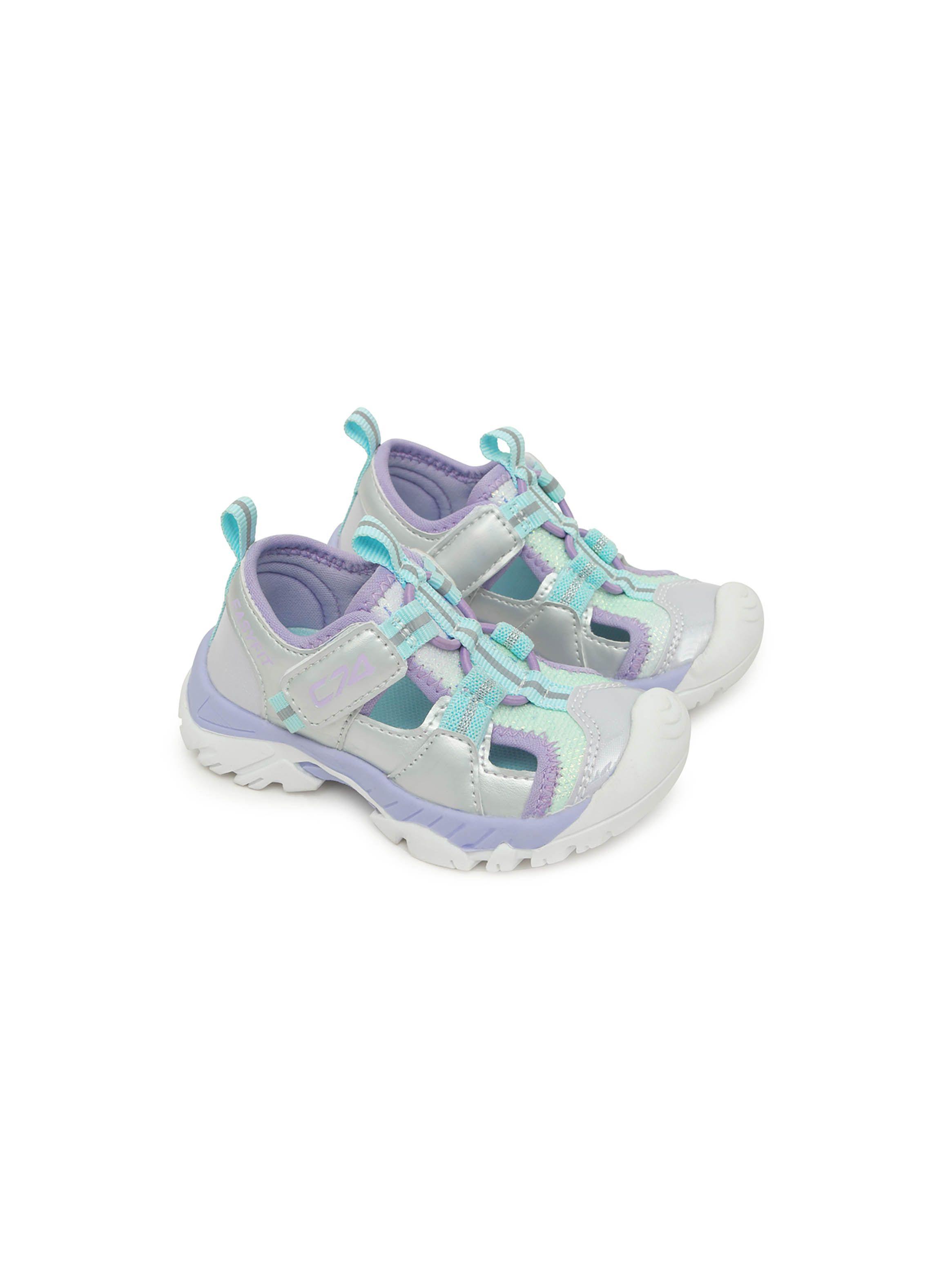 Sandalia De Niña Outdoor Calce Fácil Gris (21 A 27) Colloky-0