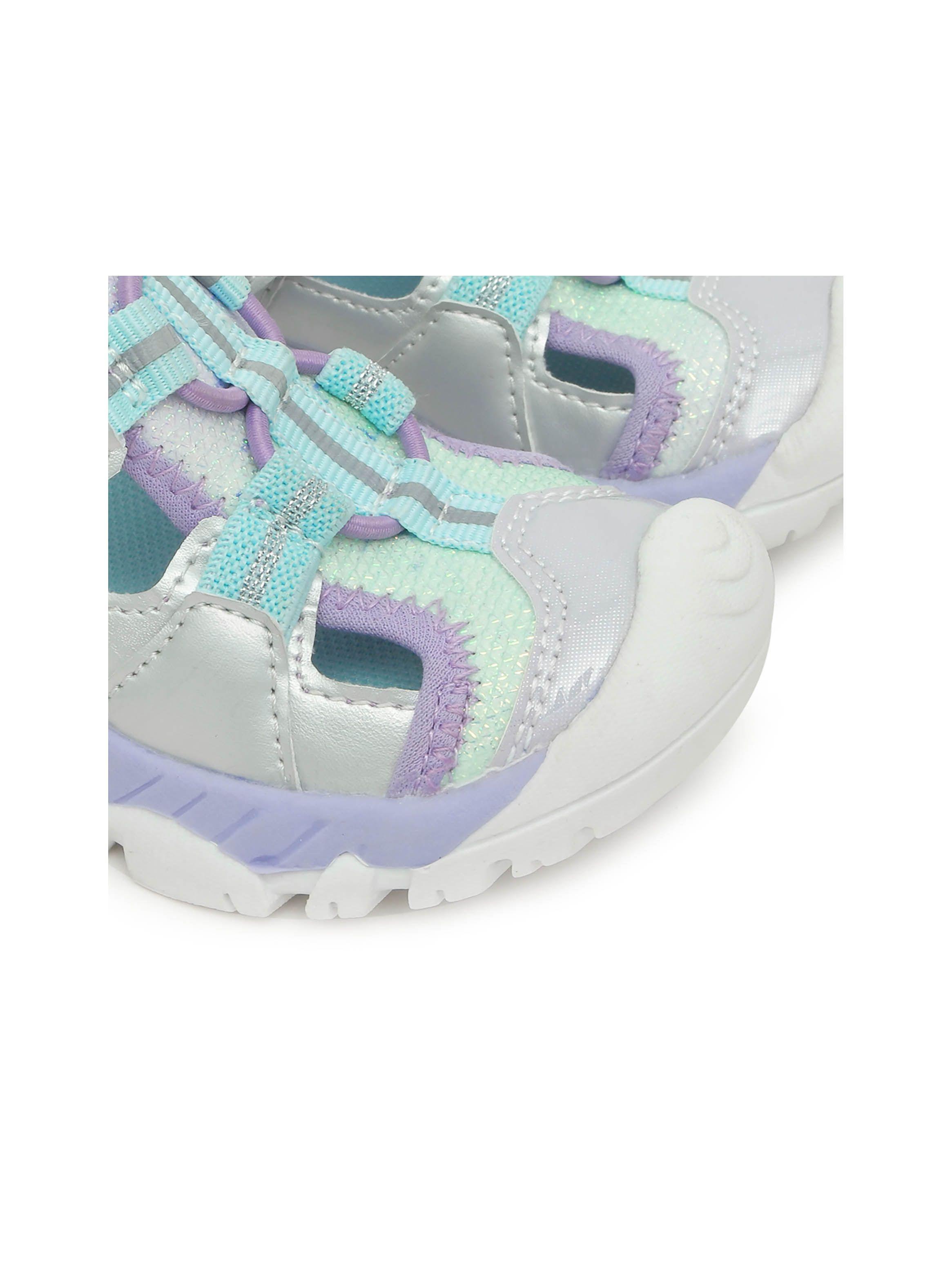 Sandalia De Niña Outdoor Calce Fácil Gris (21 A 27) Colloky-5