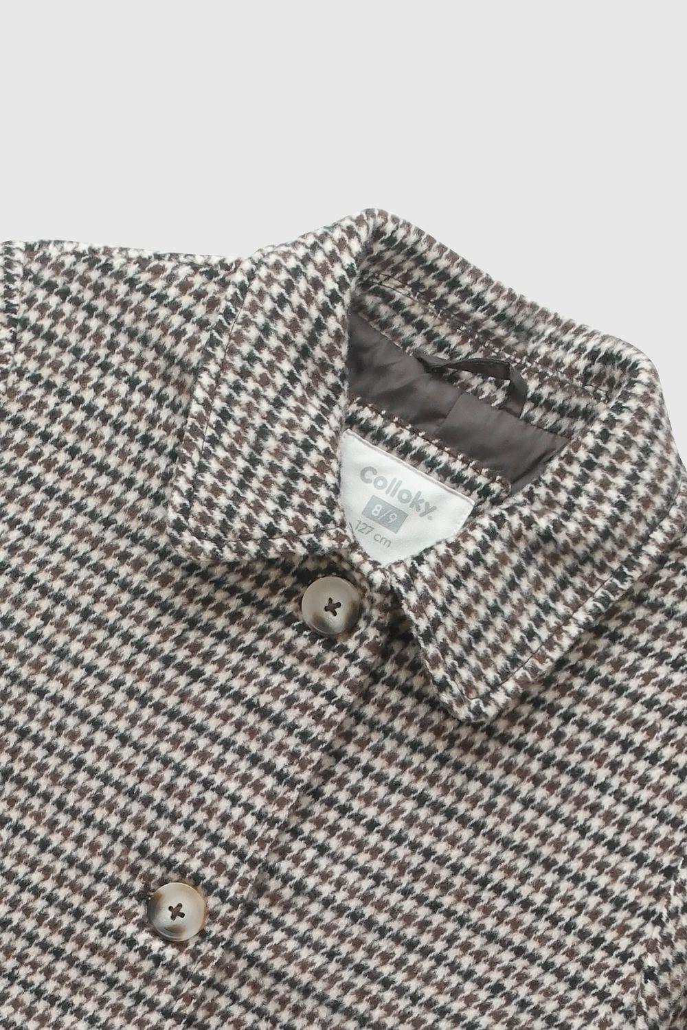 Abrigo Cafe Niña 8427 Colloky-2