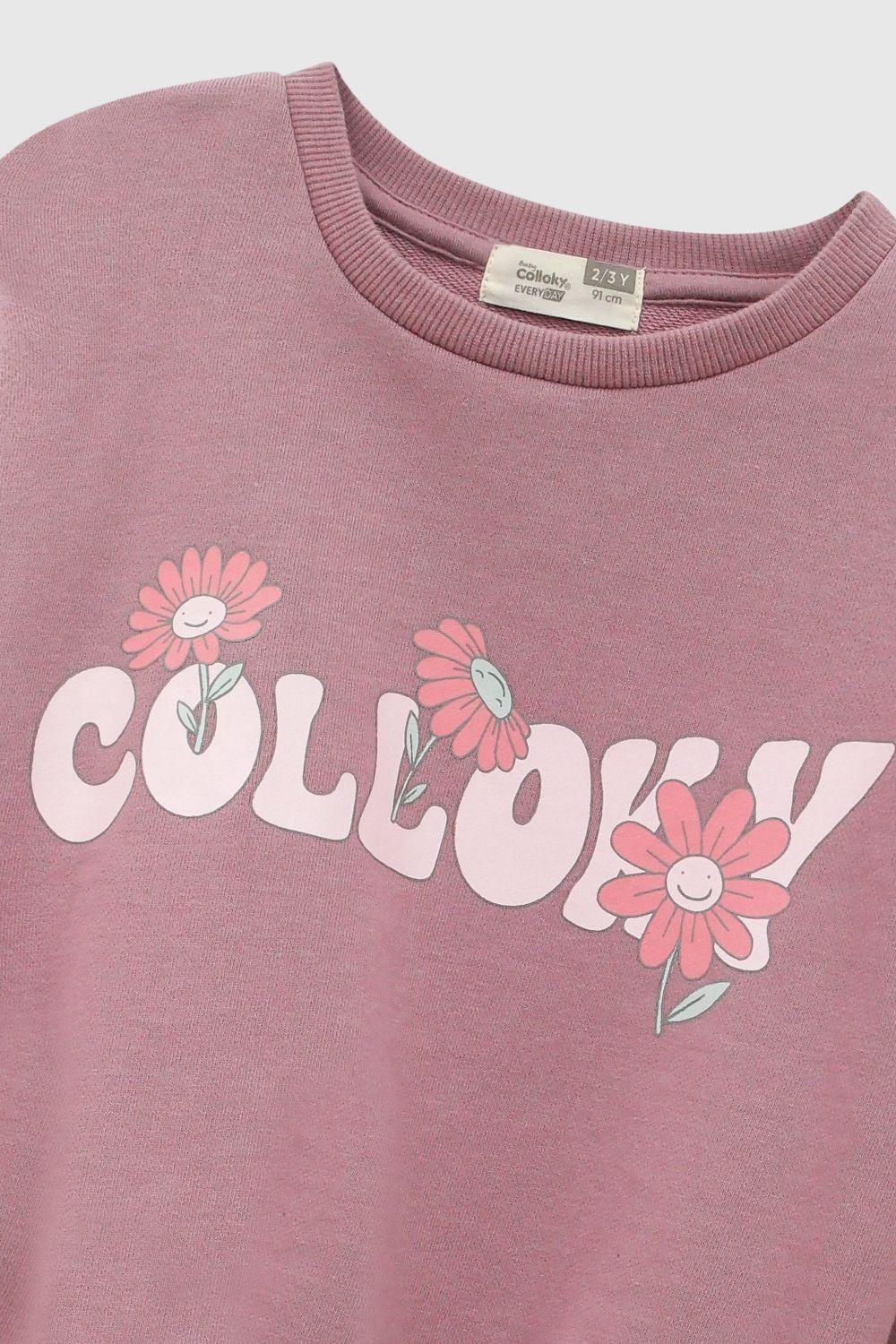 Poleron Colloky Purpura Niña 6/9M a 4-5A-2