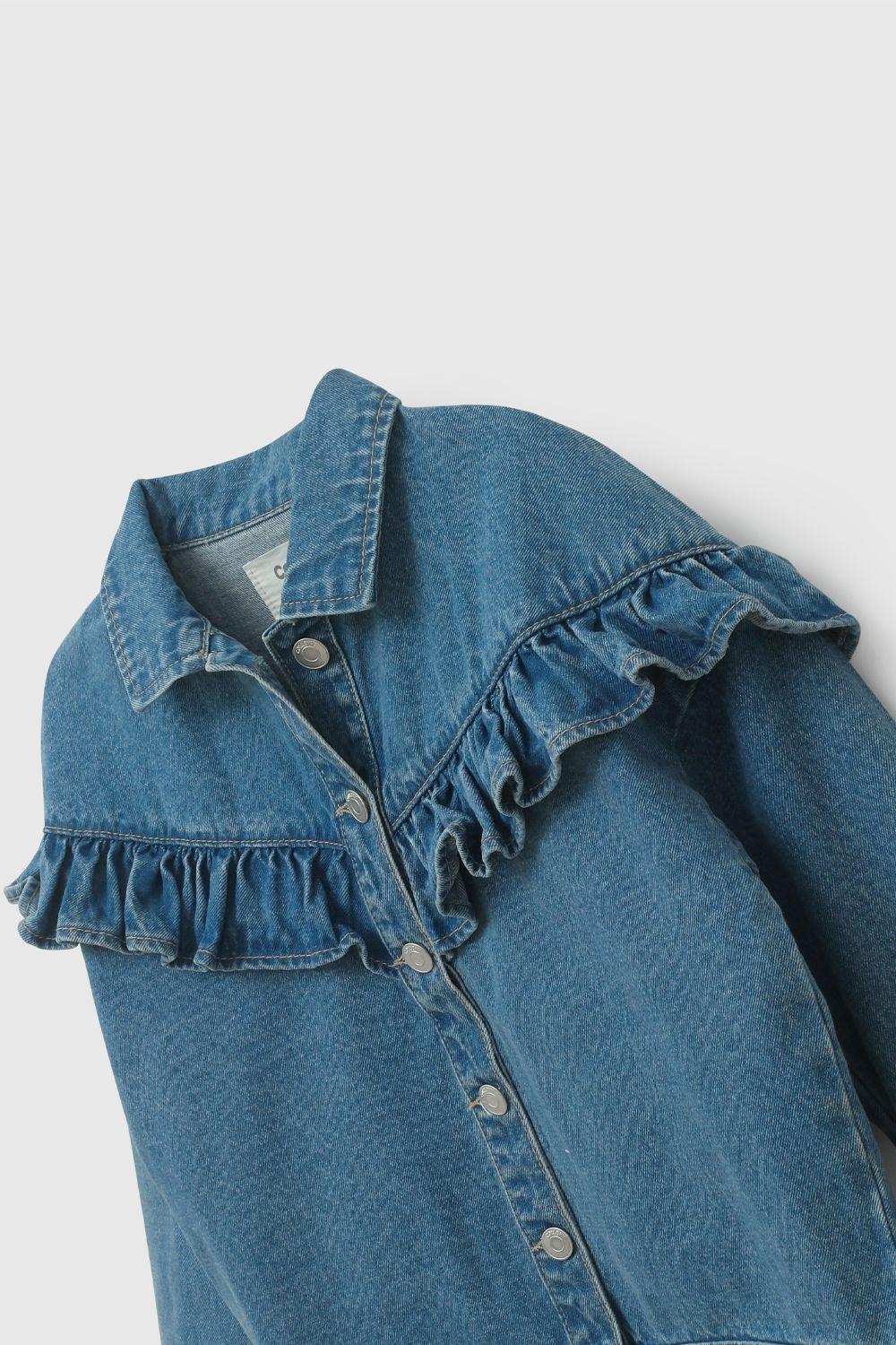 Chaqueta Jeans Vuelo De Niña CQME0250V26-2