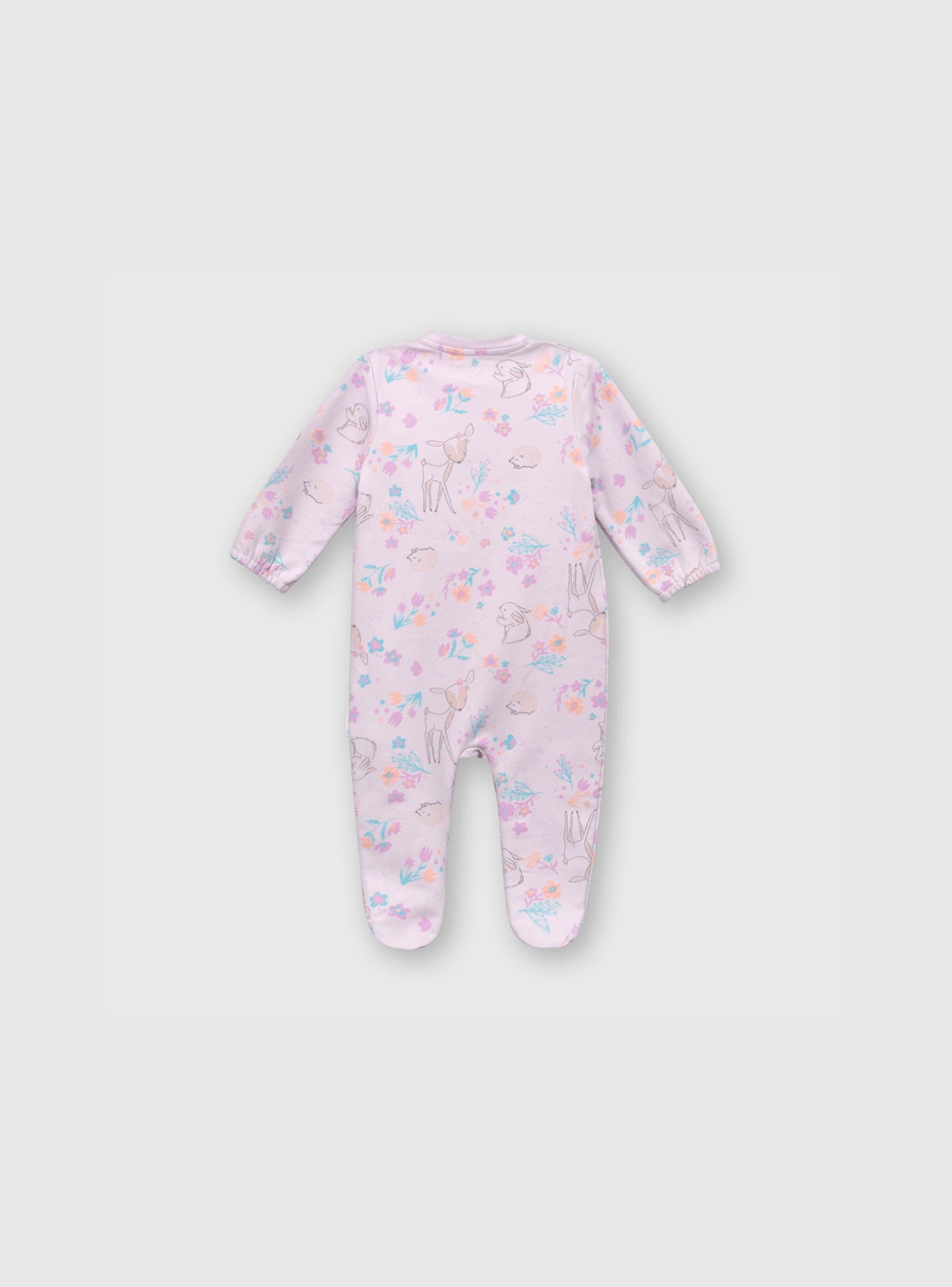 Osito Niña Morado (0 A 9 Meses) Colloky-1