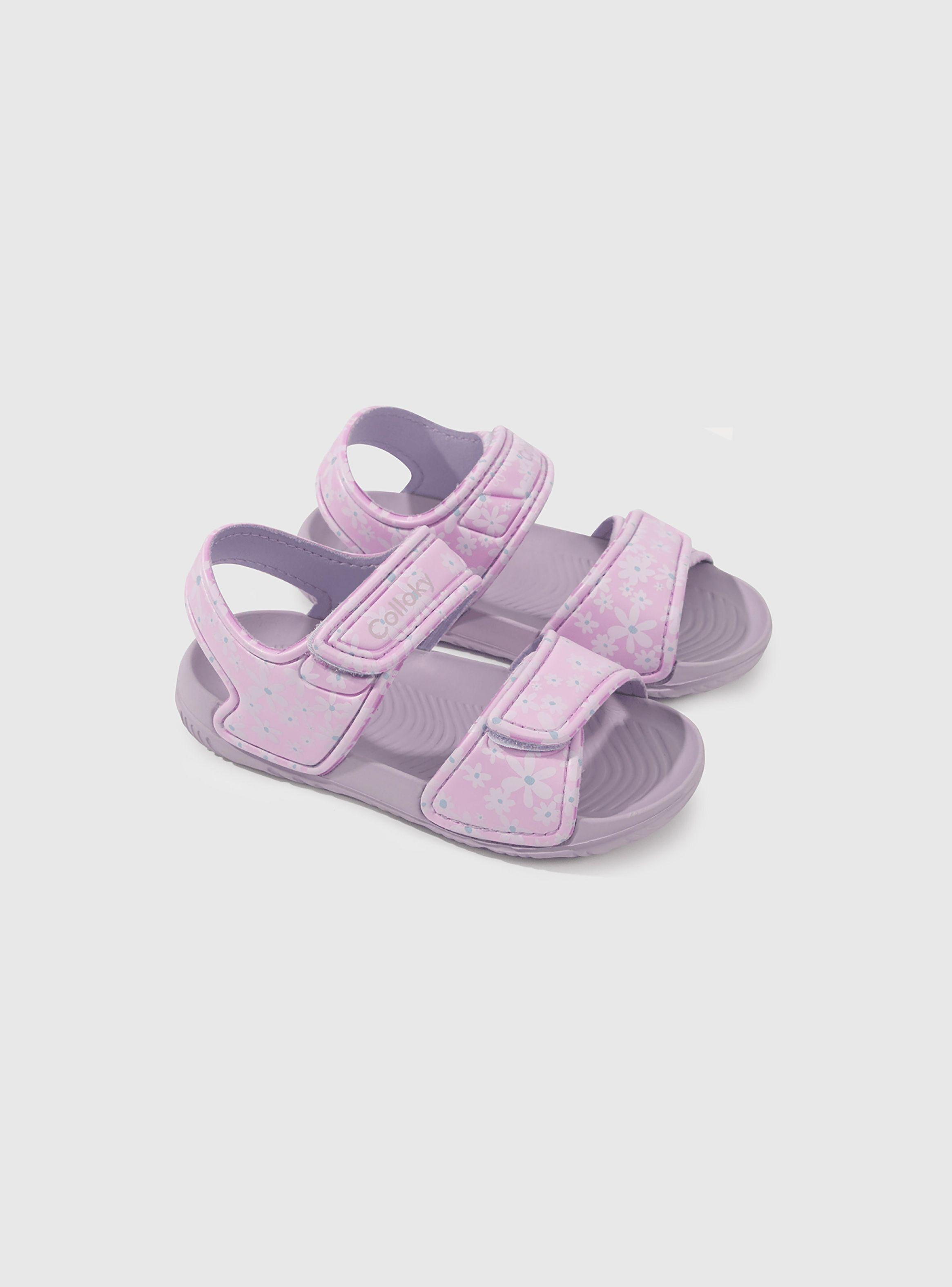 Sandalia Niña Morado 55016 Colloky-0