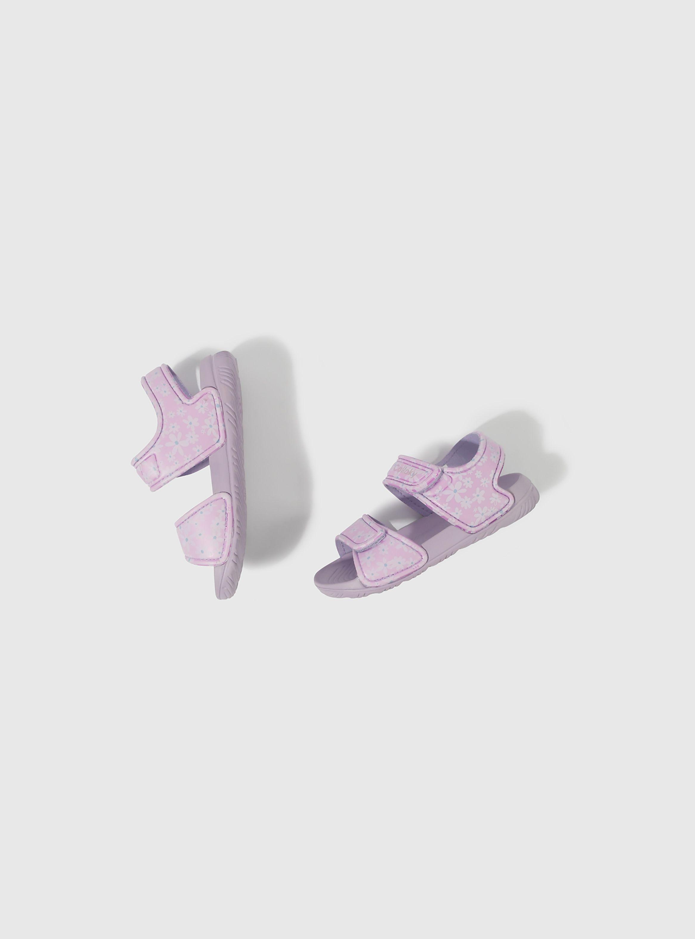 Sandalia Niña Morado 55016 Colloky-3