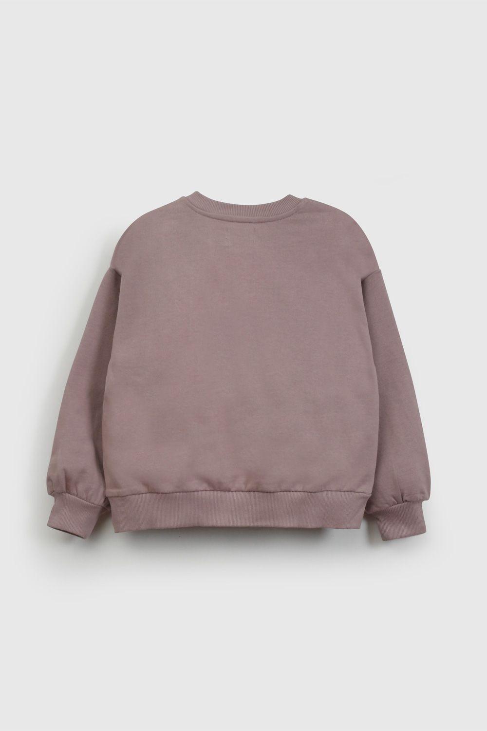 Polerón Morado Colloky Flores De Niña PLPO4618V26-1