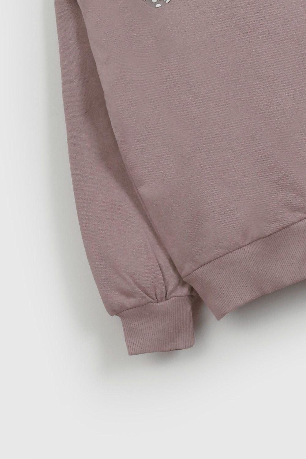 Polerón Morado Colloky Flores De Niña PLPO4618V26-3