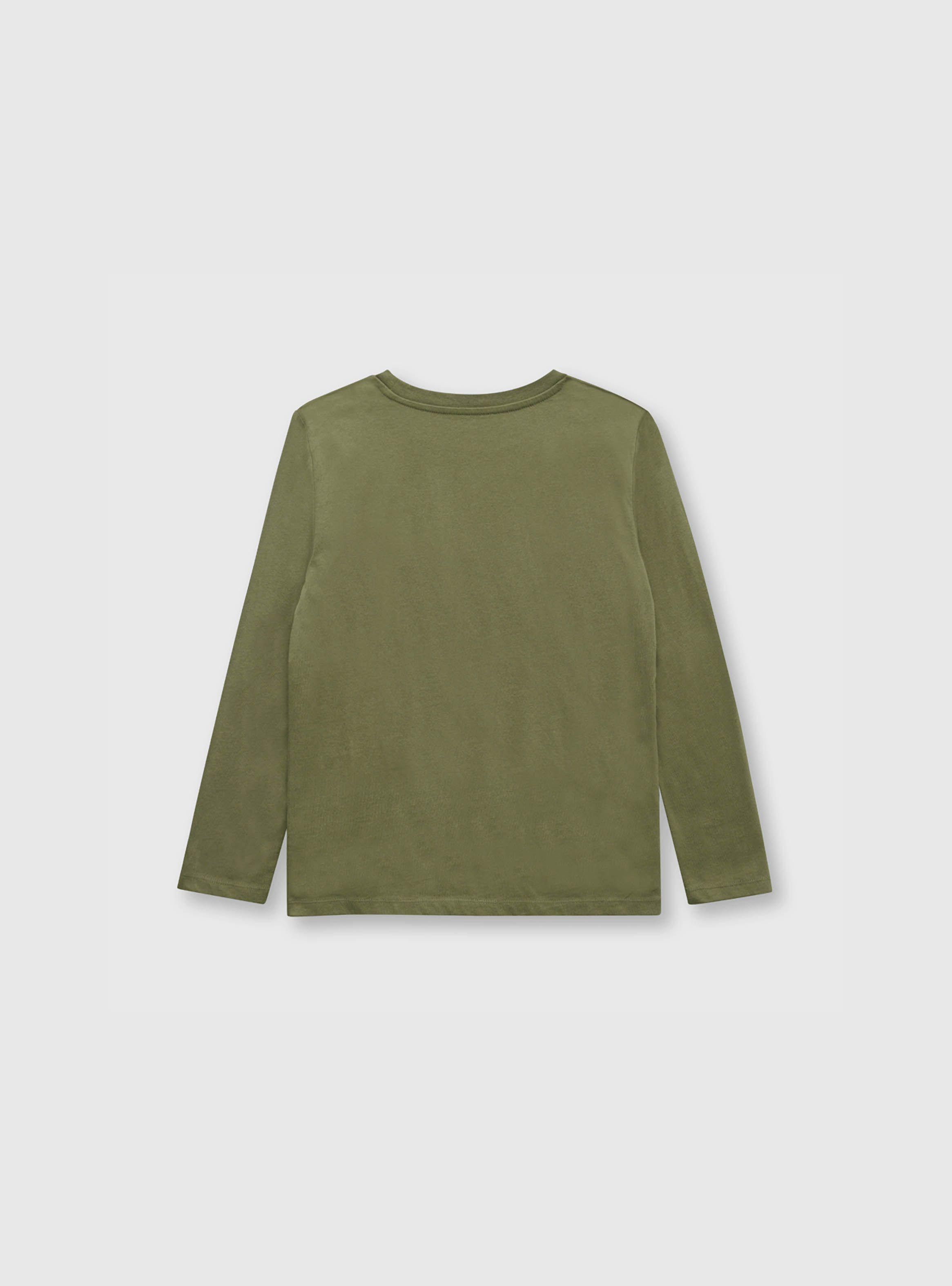 Polera De Niño Moto Verde (2 A 12 Años) Colloky-1