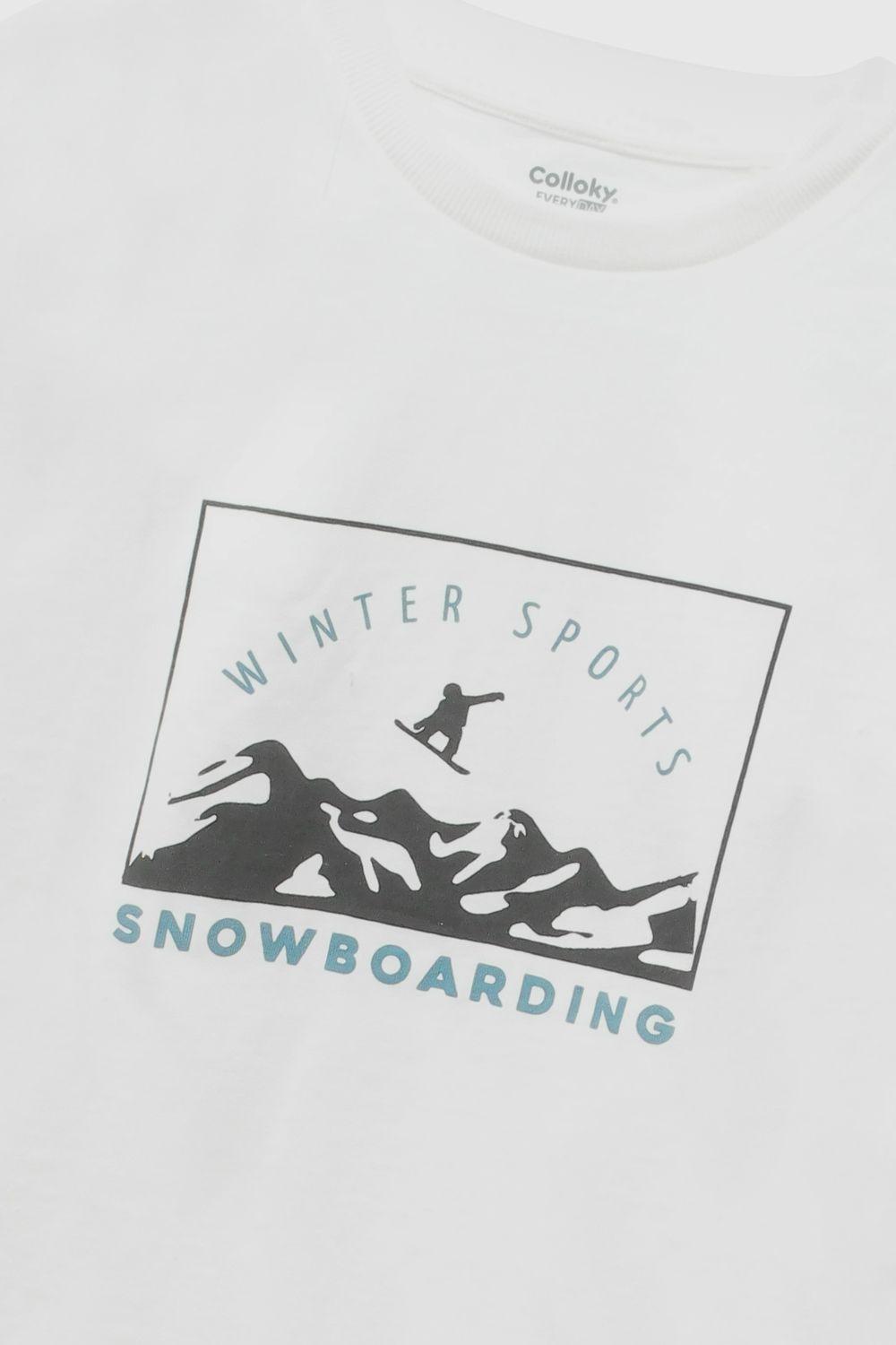 Polera Niño Blanco 8244 Colloky-2