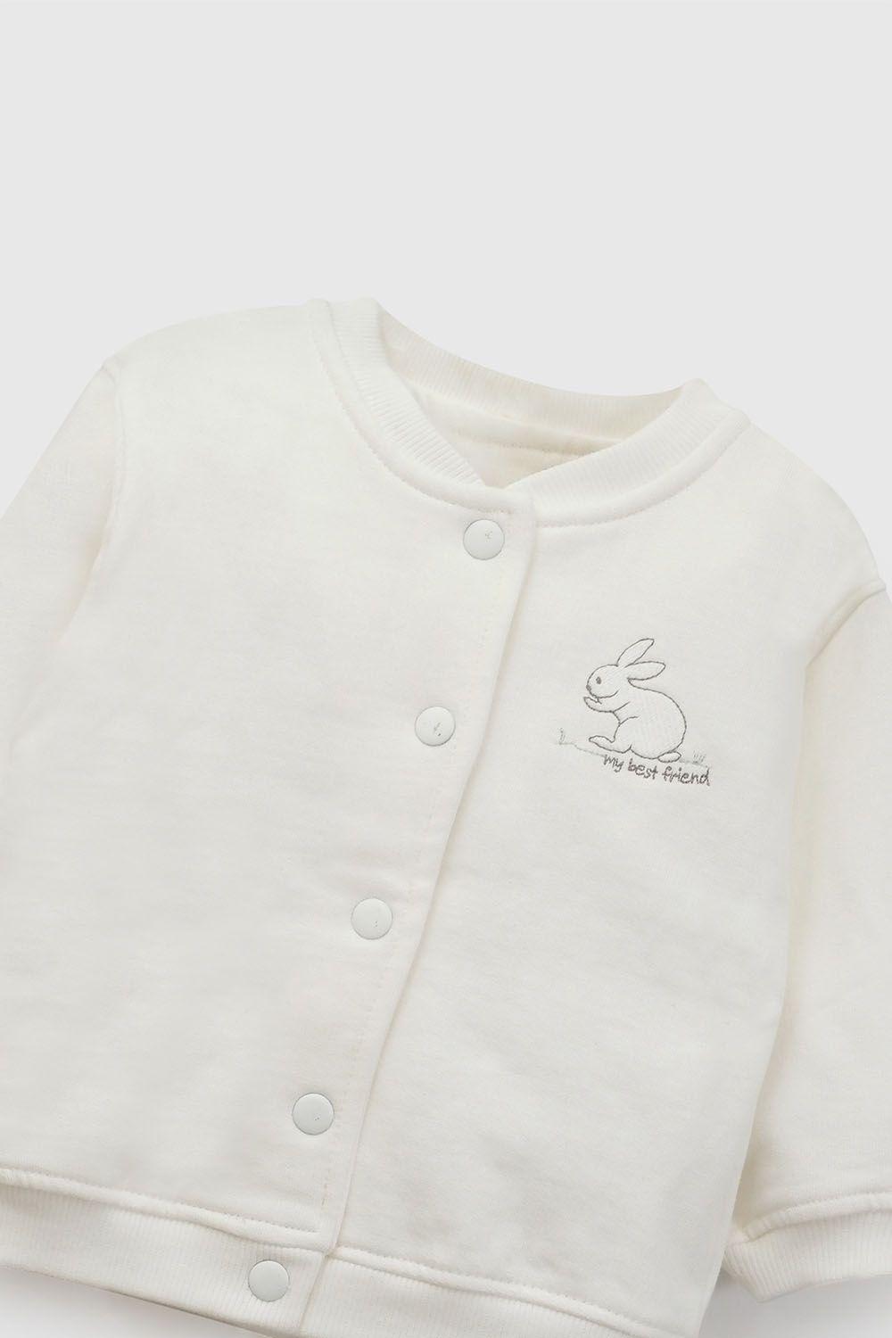 Chaqueta Unisex Blanco 7963 Colloky-2