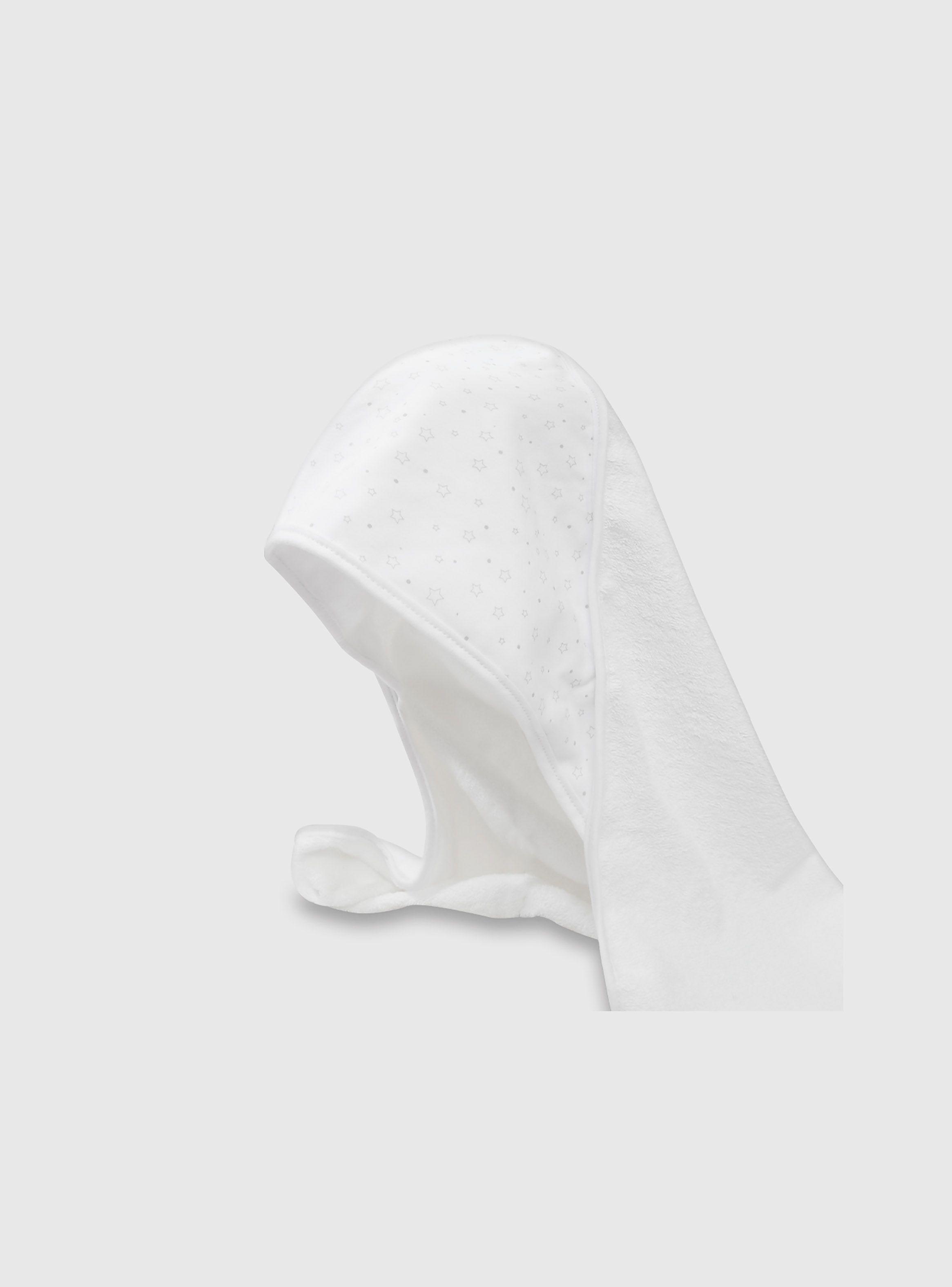 Toalla con Capucha Unisex Blanco 54549 Colloky-4