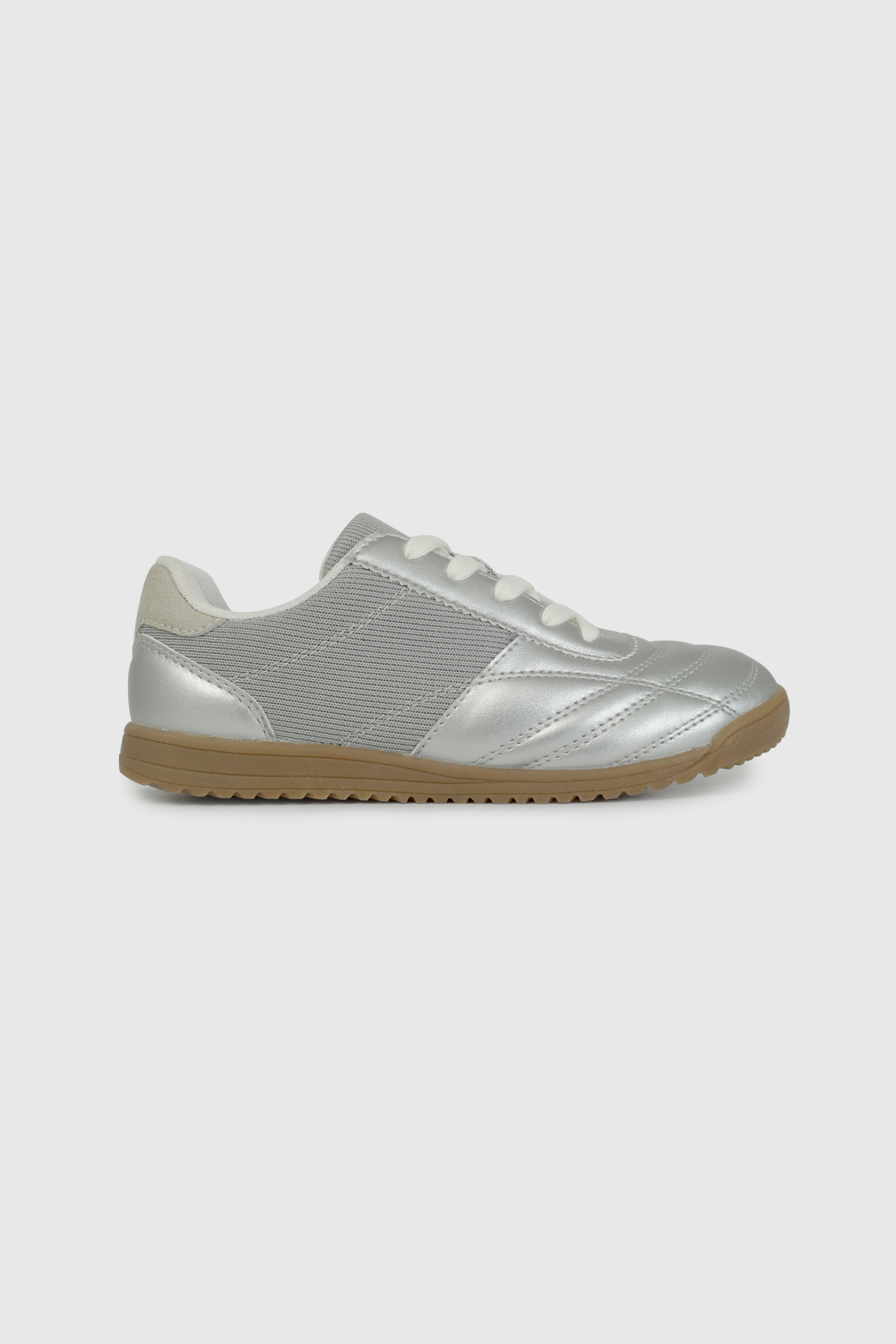 Zapatilla Niña Plateado Metalico 57712 Colloky-1