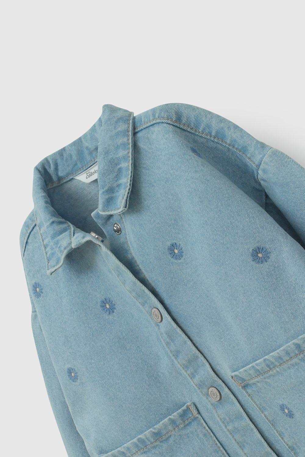 Chaqueta Niña Celeste 57968 Colloky-2