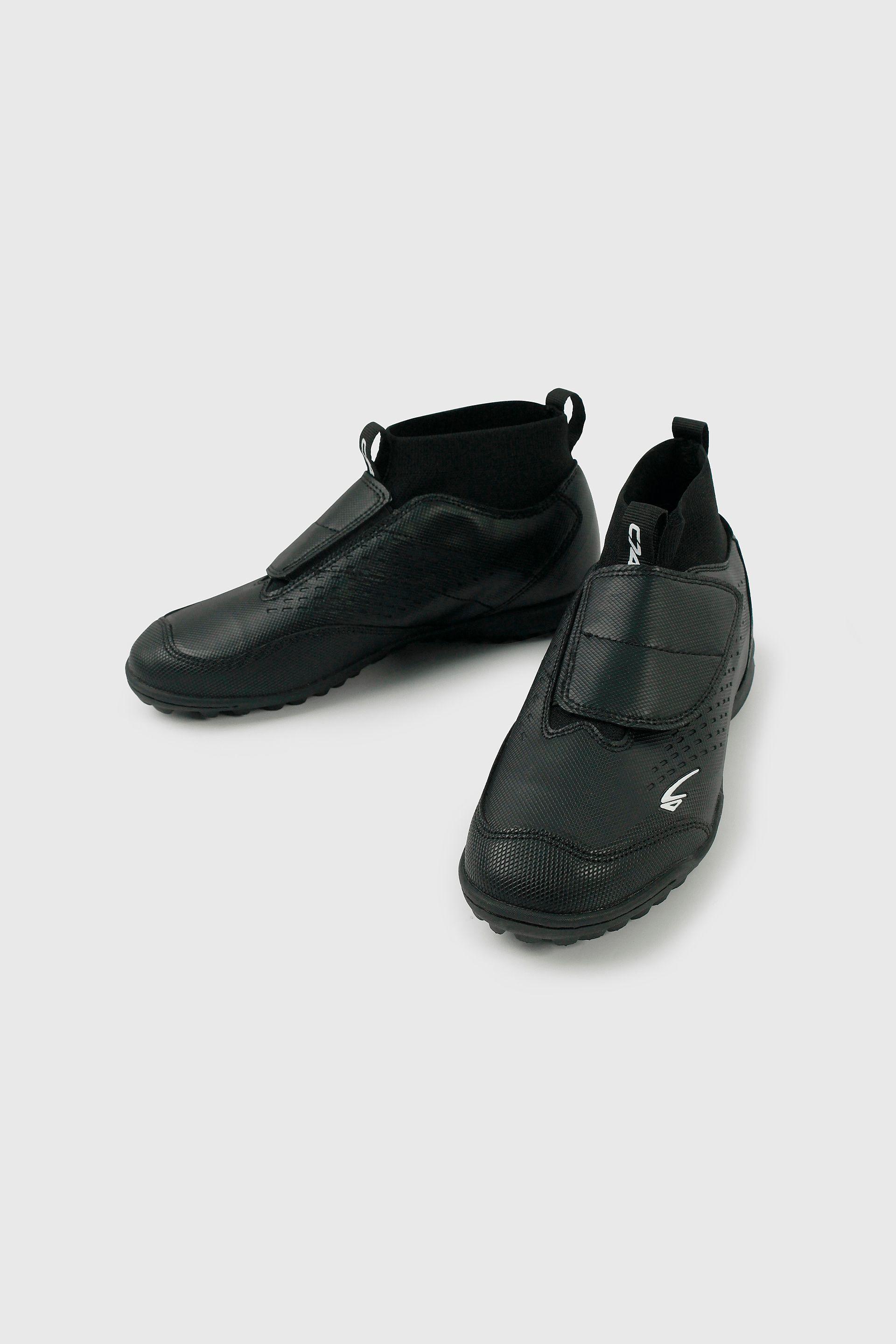 Zapatilla Futbol negras Unisex con Cordón Talla 28 al 38-3