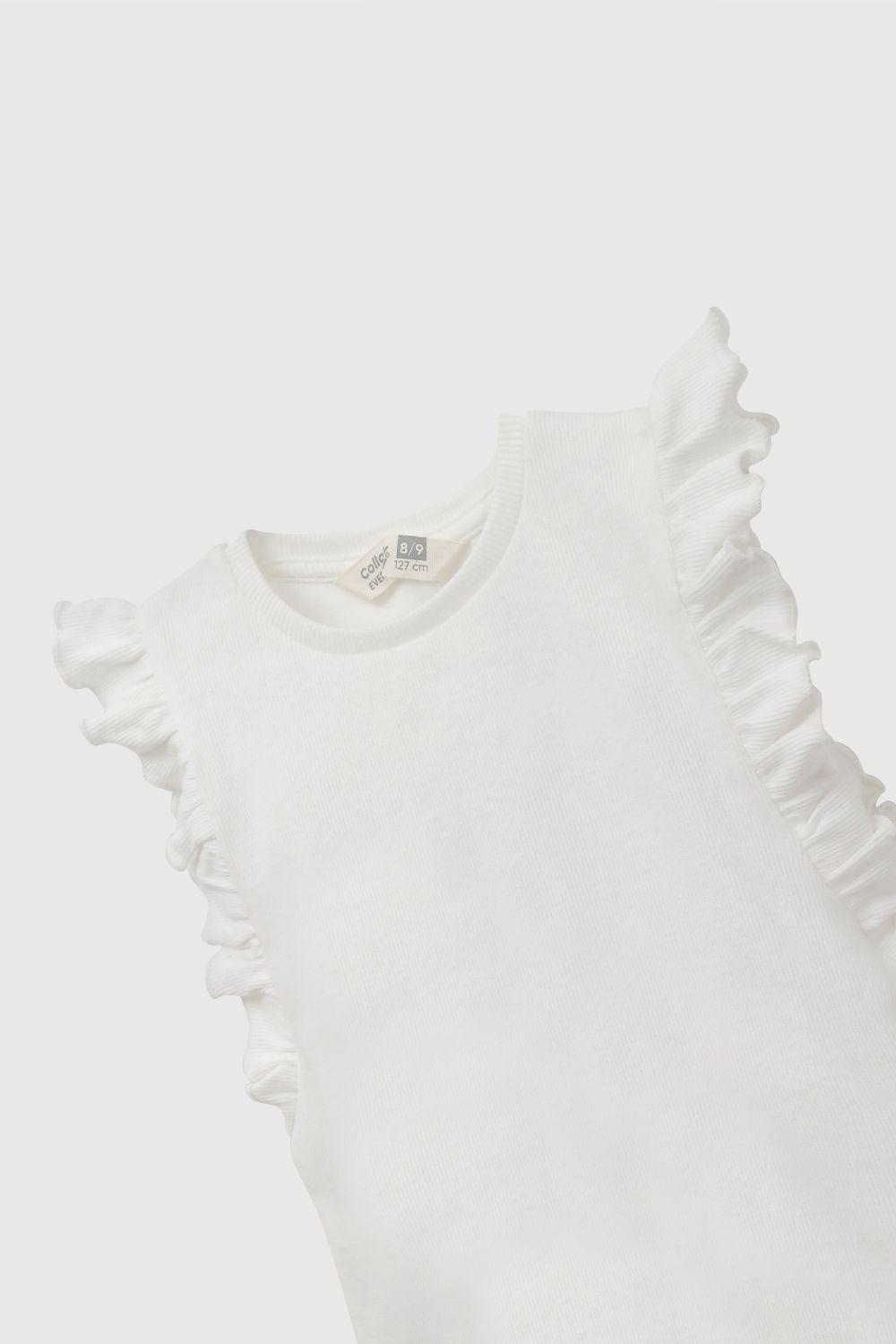 Polera Blanco Niña 7378 Colloky-2