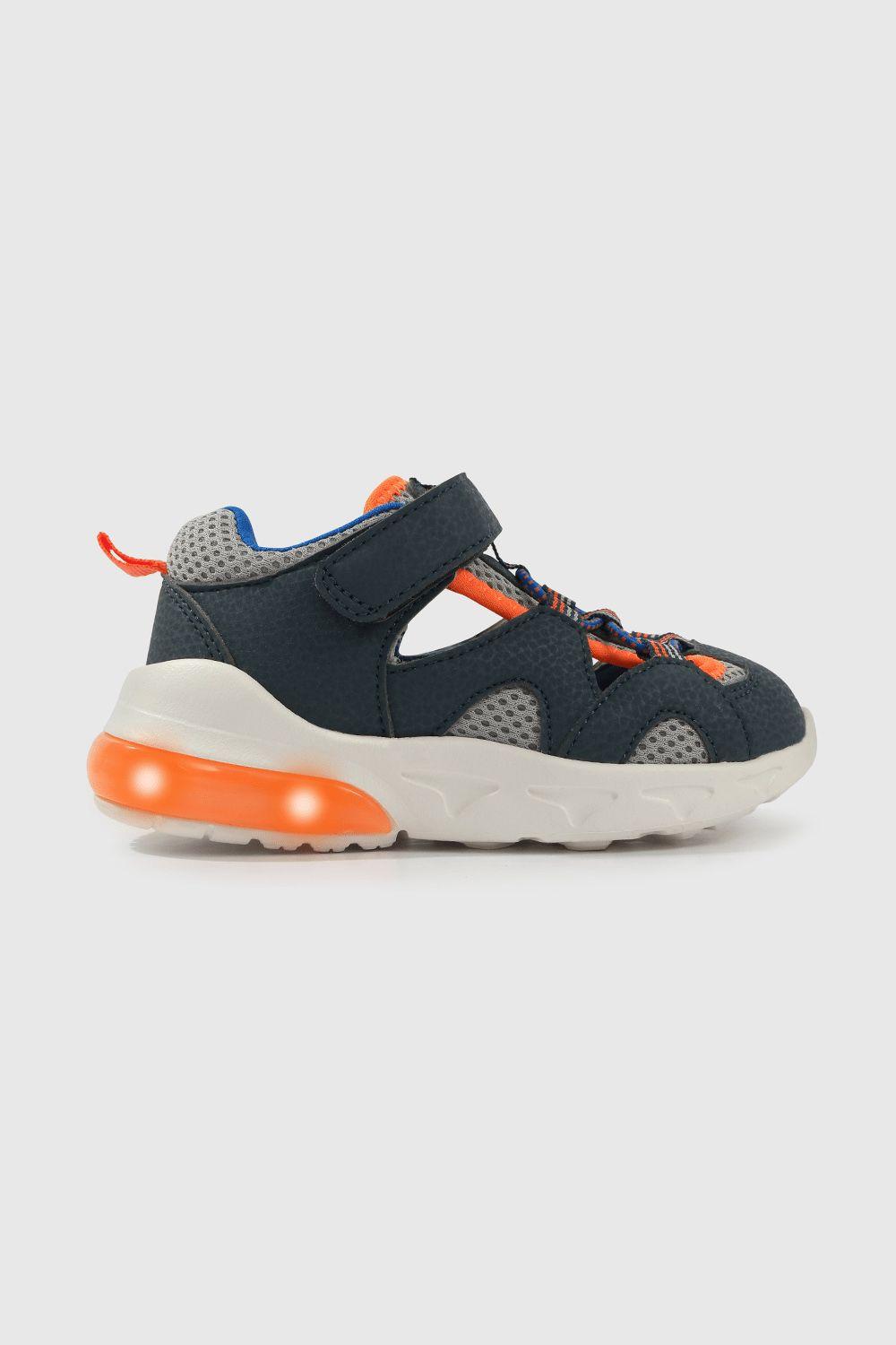 Sandalia Luces Azul-1