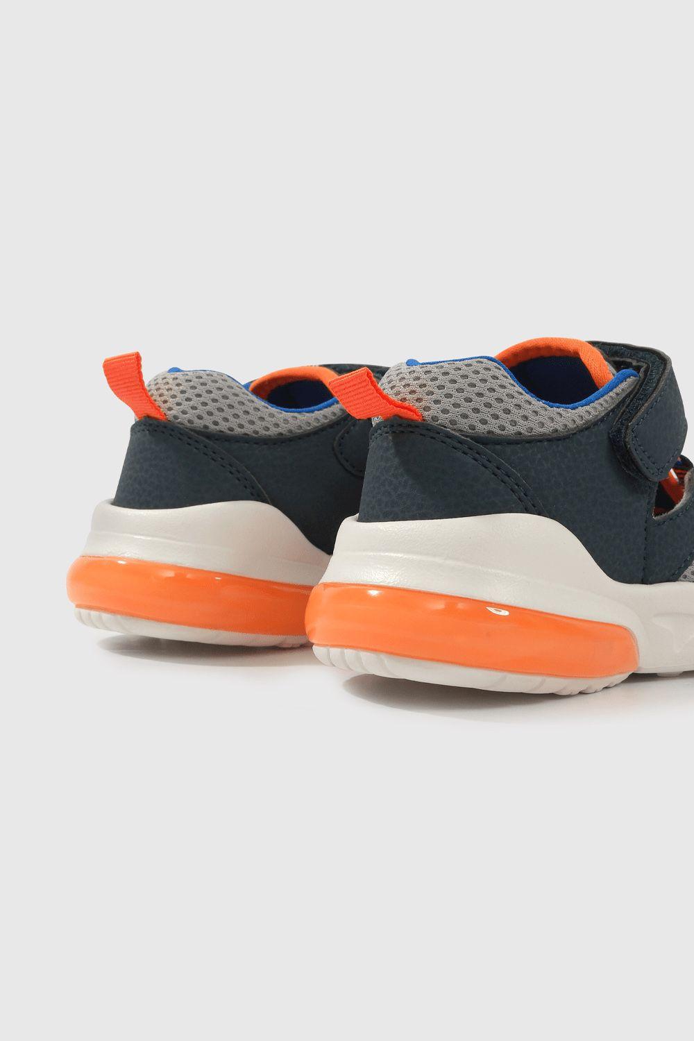 Sandalia Luces Azul-4