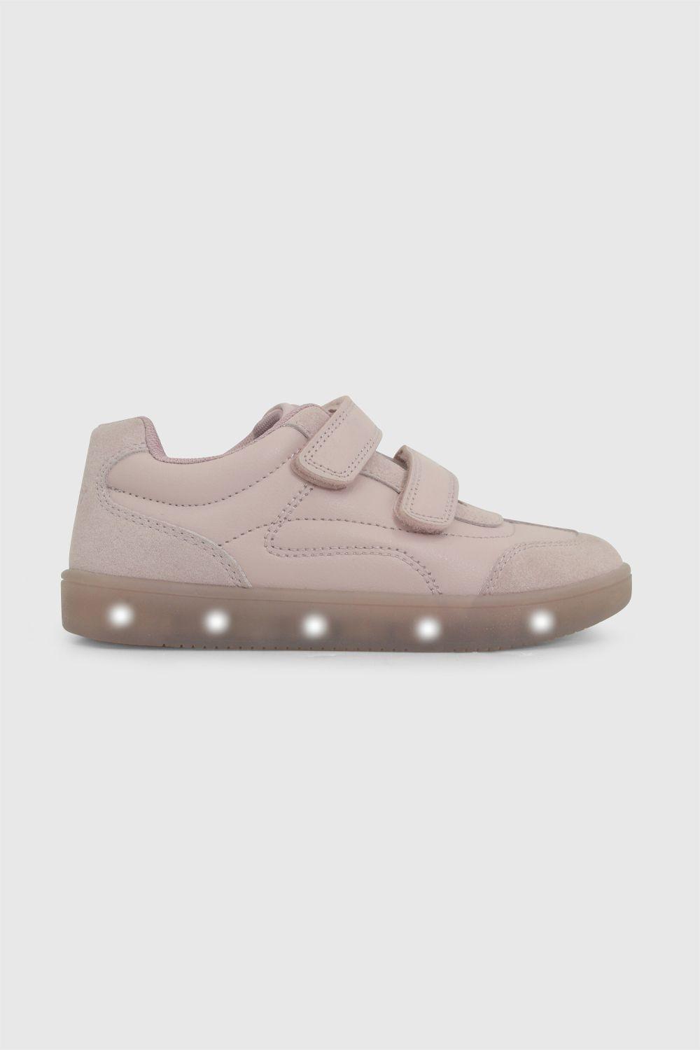 Zapatilla Luces Morada Niña 28-33 Colloky-2