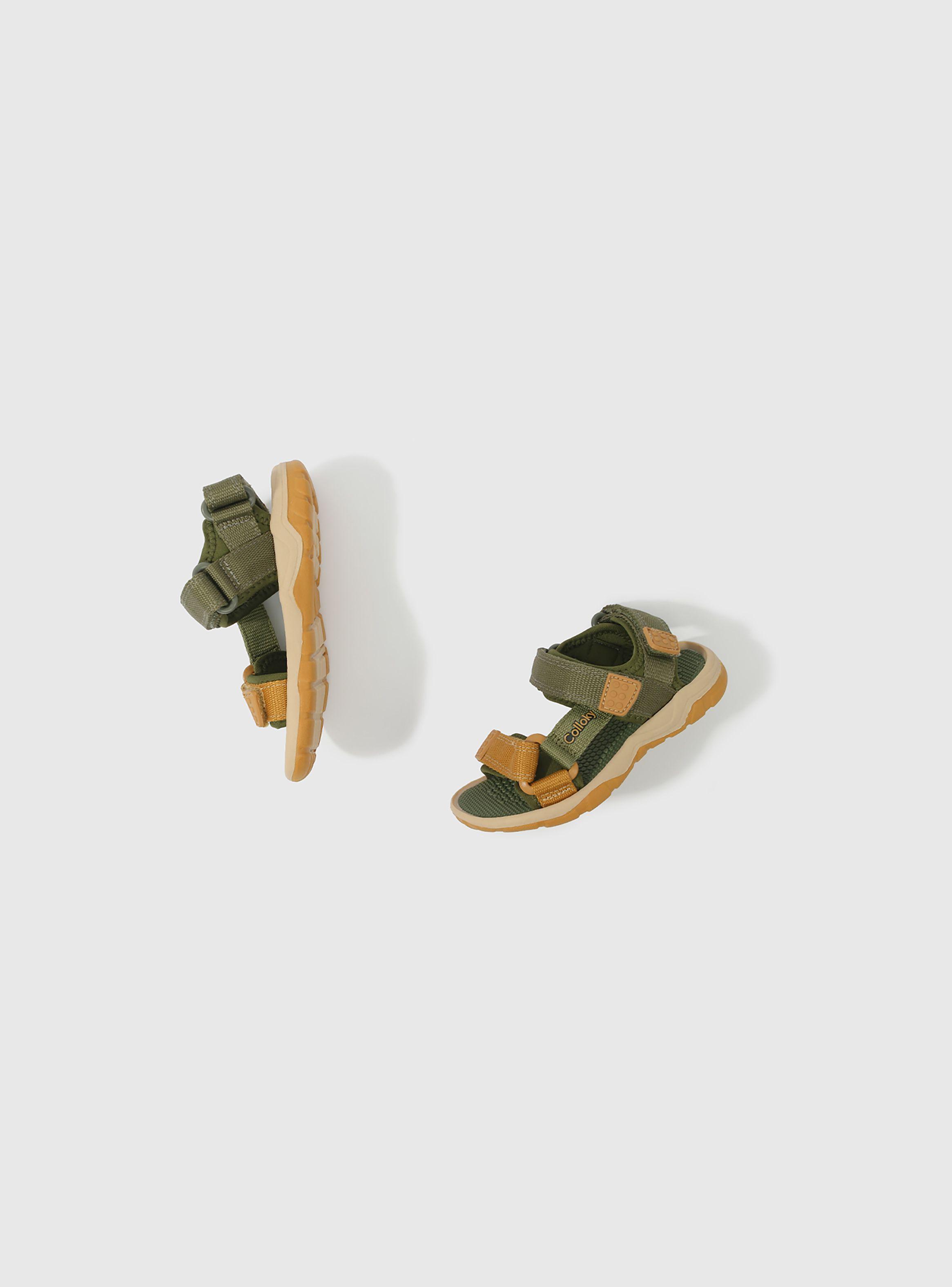 Sandalia Outdoor Verde-3