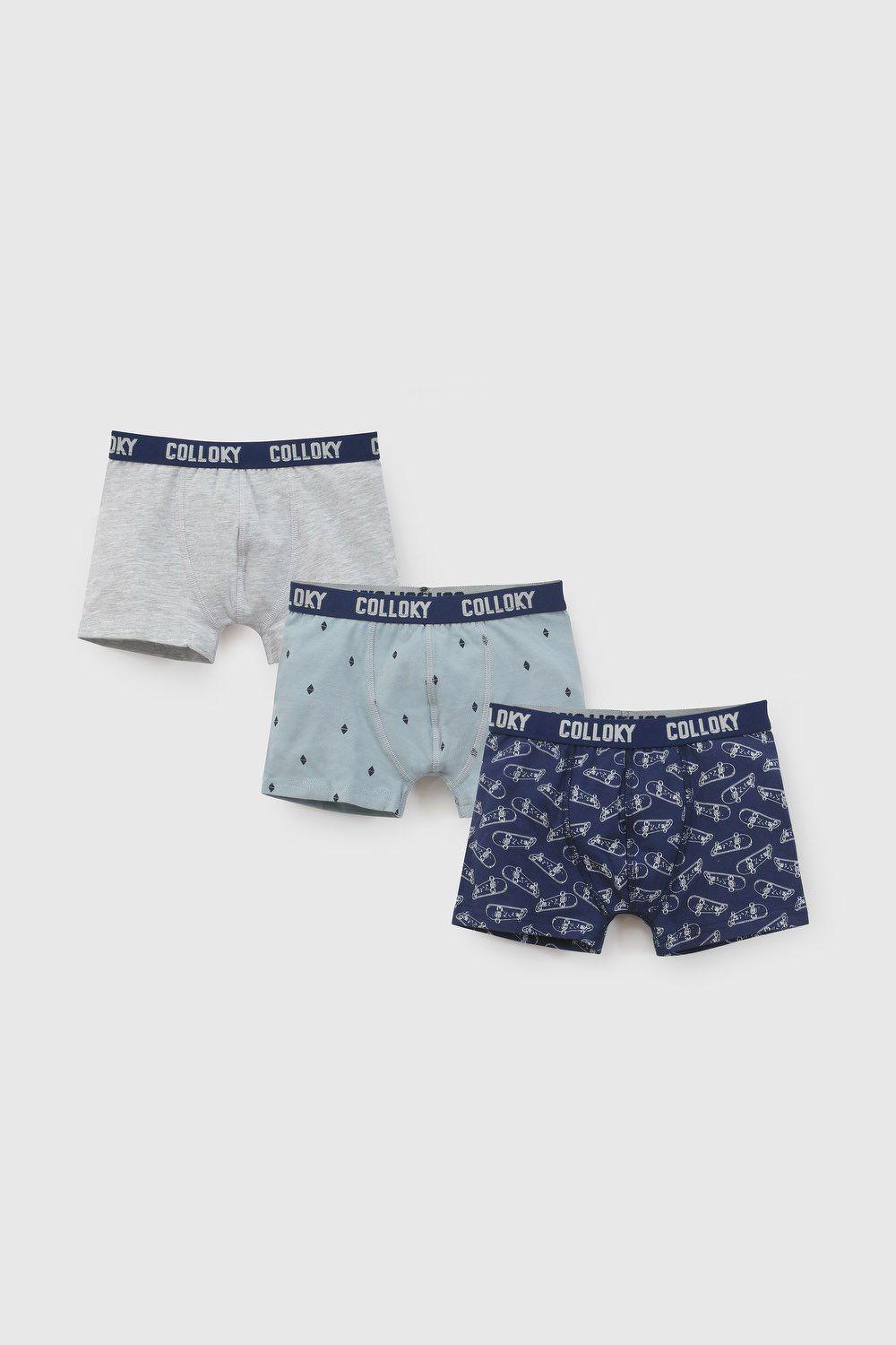Boxer Niño Azul 7986 Colloky-0
