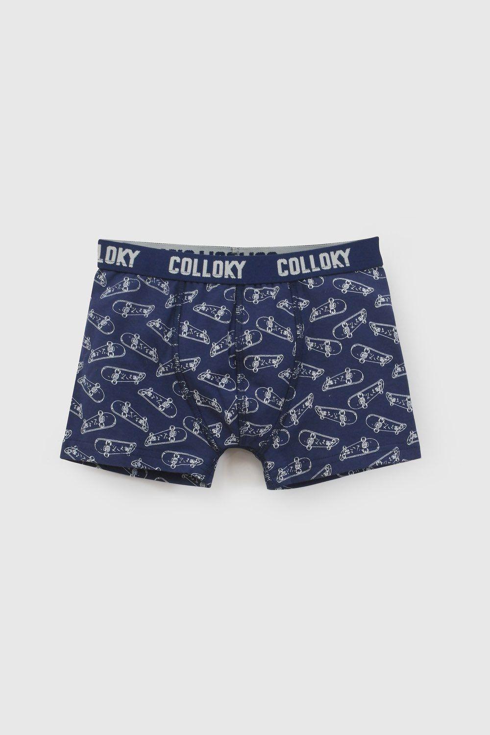 Boxer Niño Azul 7986 Colloky-3