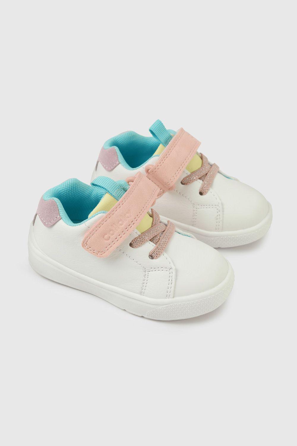 Zapatilla Blanca de Niña-0