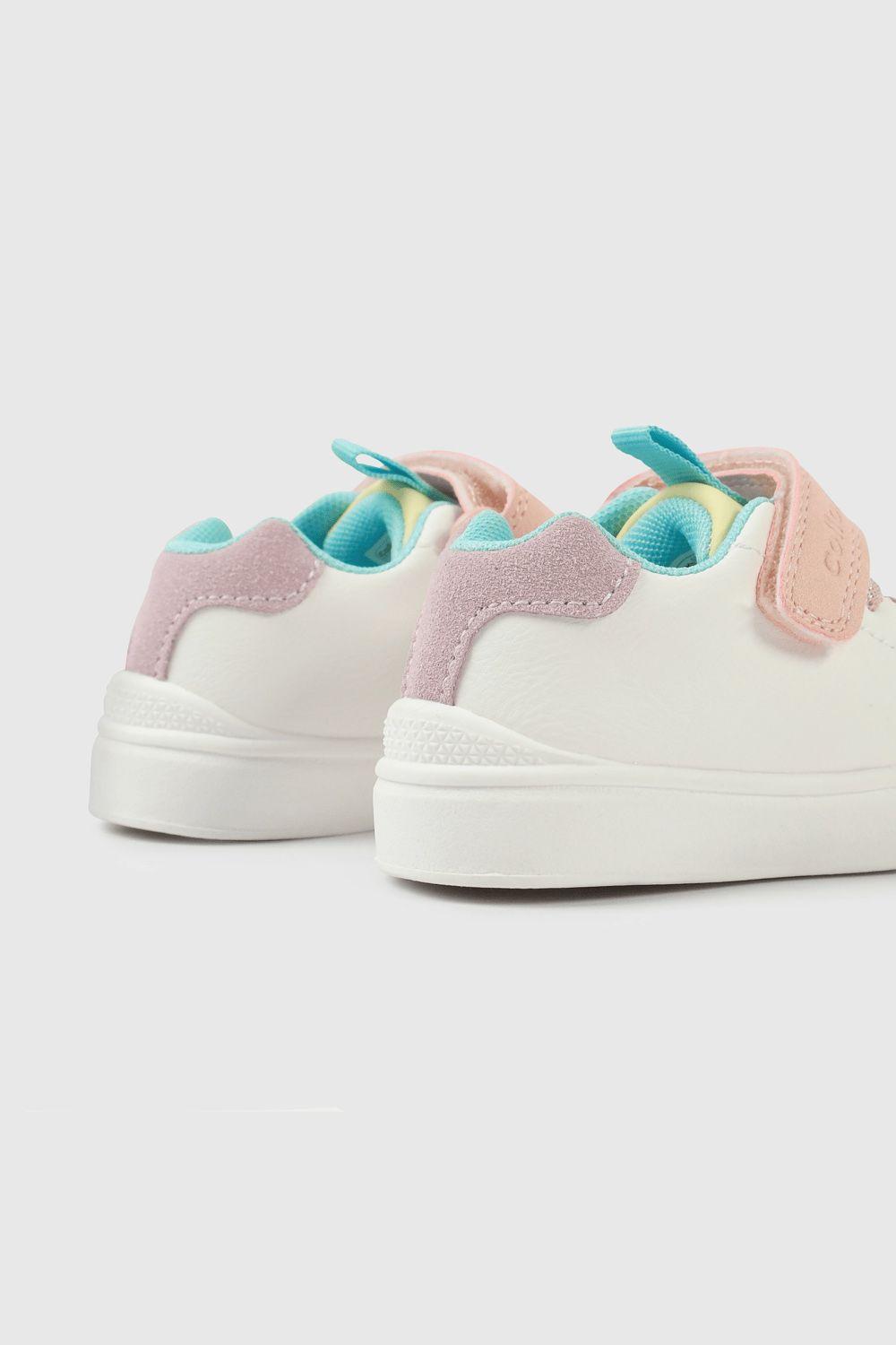 Zapatilla Blanca de Niña-4