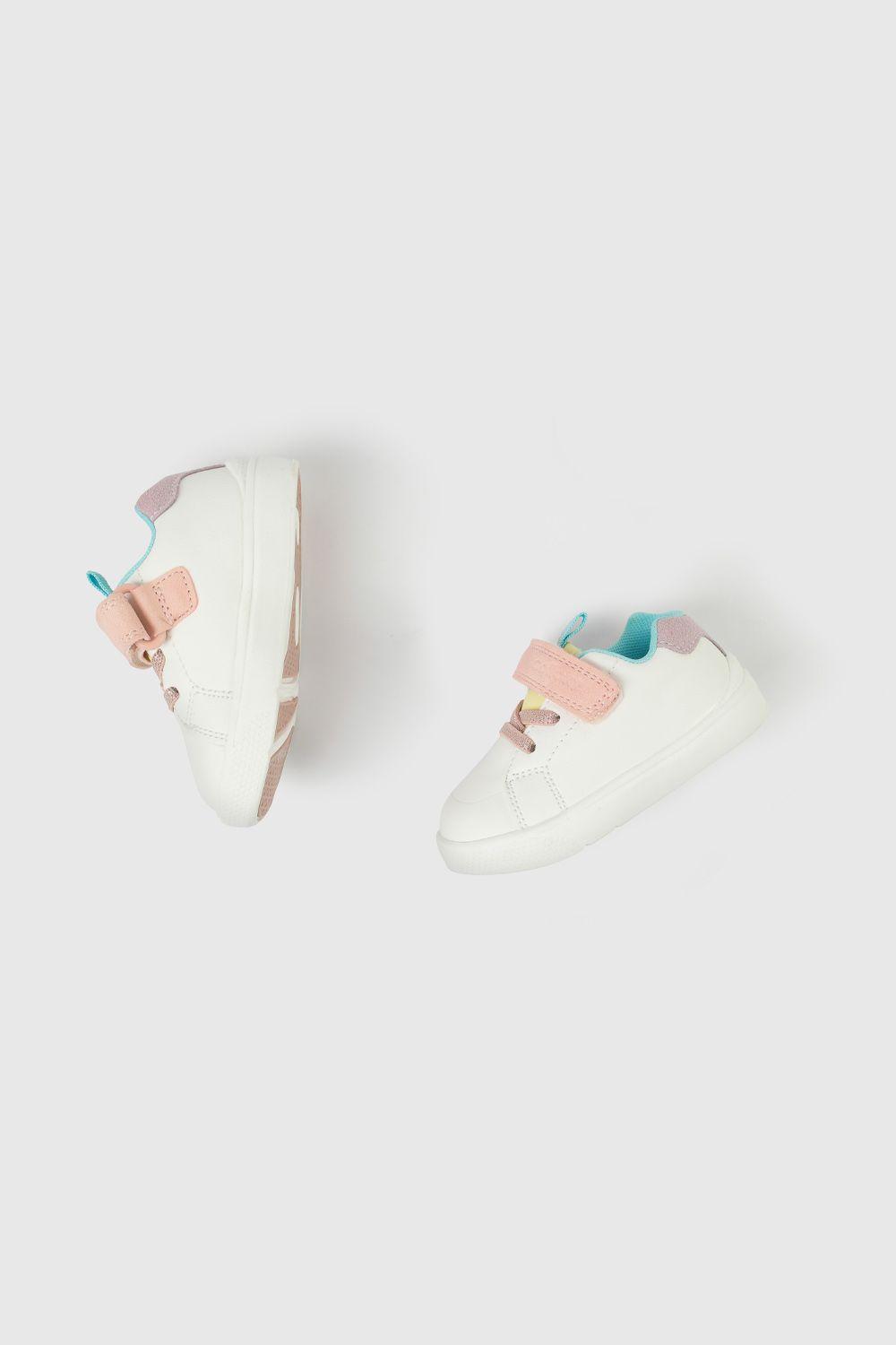 Zapatilla MFO Niña Blanco 37160210V25-3