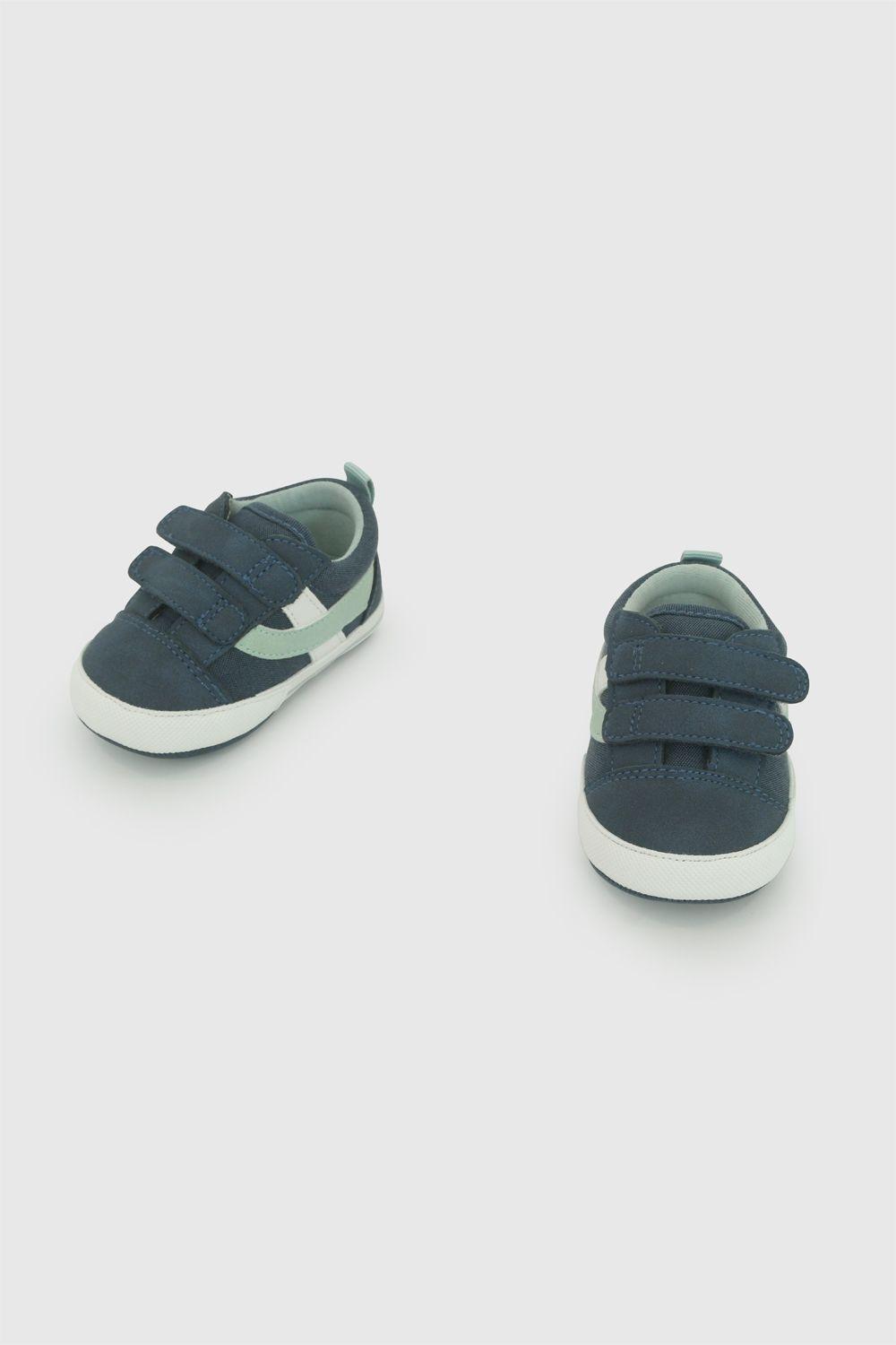 Zapatilla Dos Velcro Azul Niño 14-18 Colloky-3