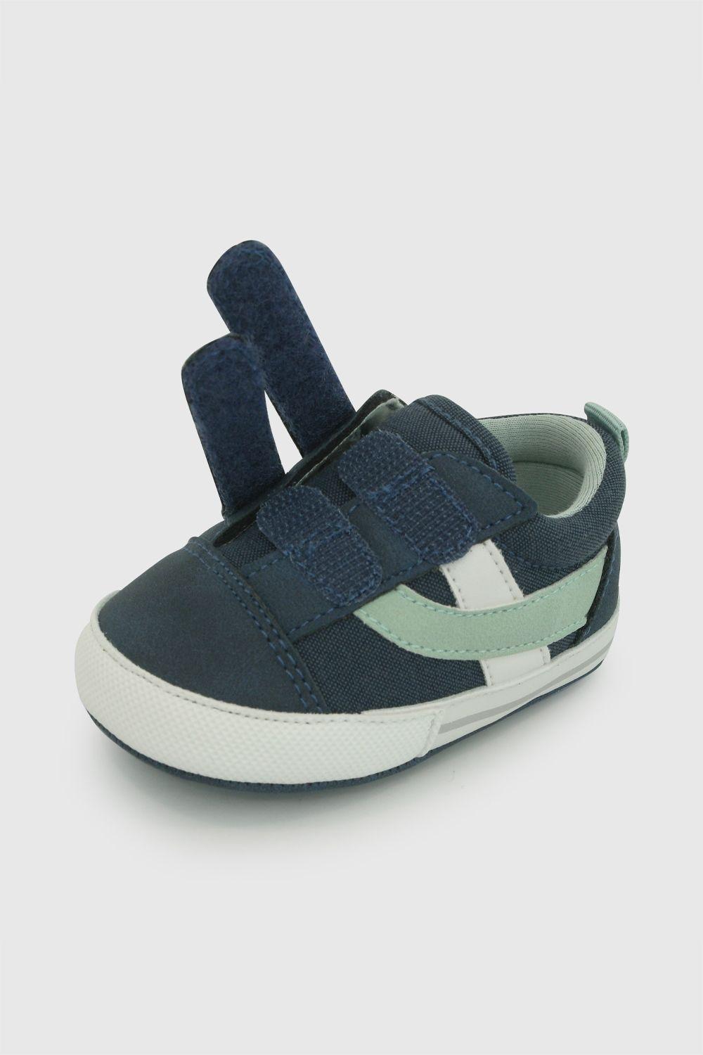 Zapatilla Dos Velcro Azul Niño 14-18 Colloky-5