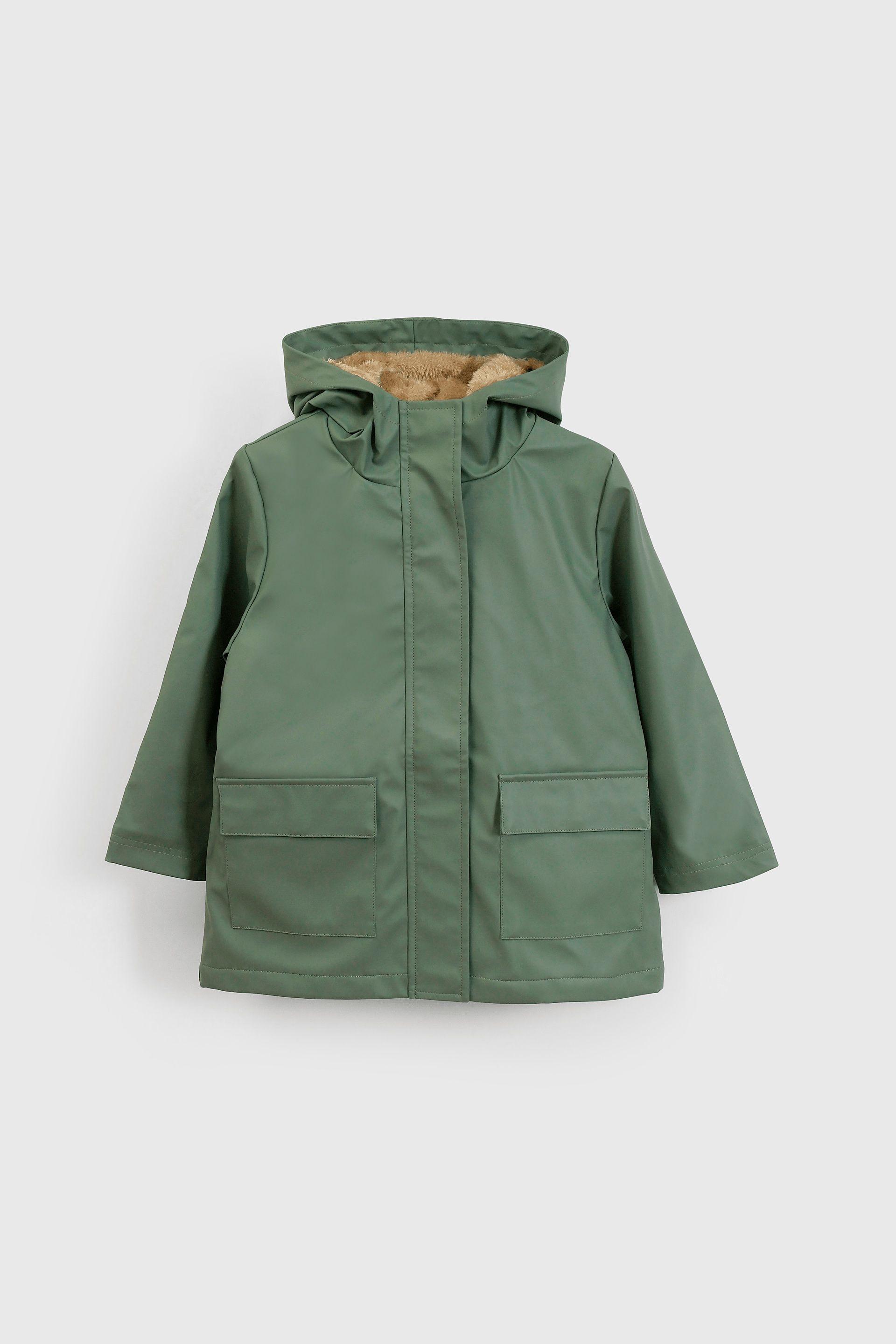 Chaqueta Engomada y con Forro Gris-0