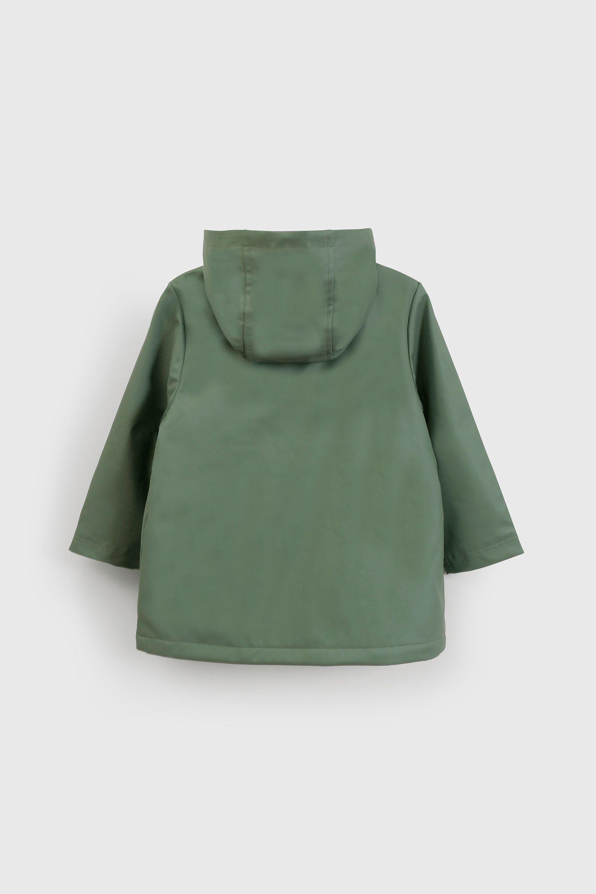 Chaqueta Engomada y con Forro Gris-1