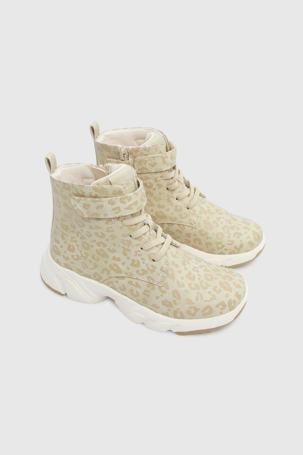 Botín Beige de Niña (28 a 33)-0