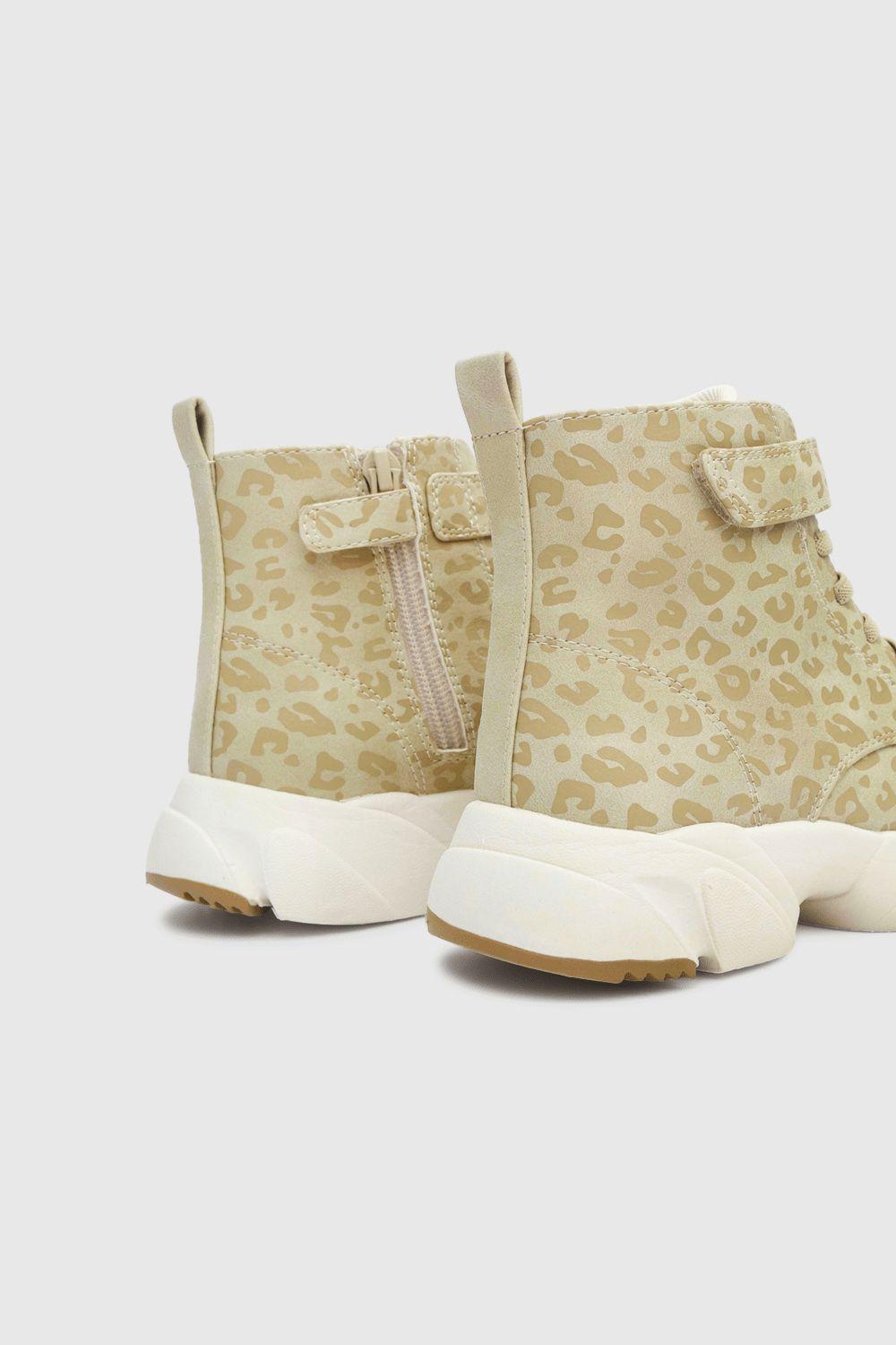 Botín Beige de Niña (28 a 33)-4