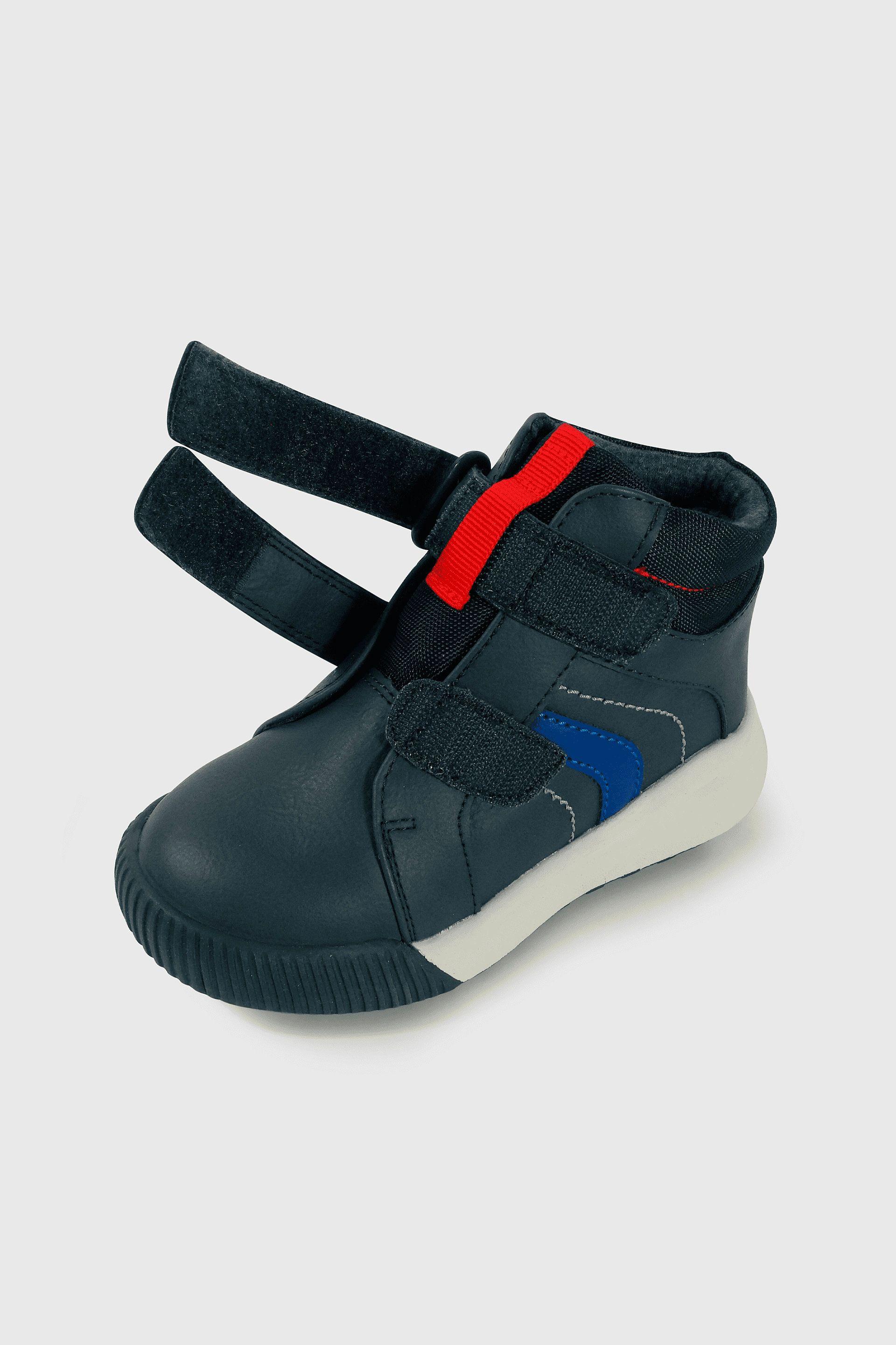 Botín Caminante Caña Media para Niño de 12 Meses a 4 Años Azul-5